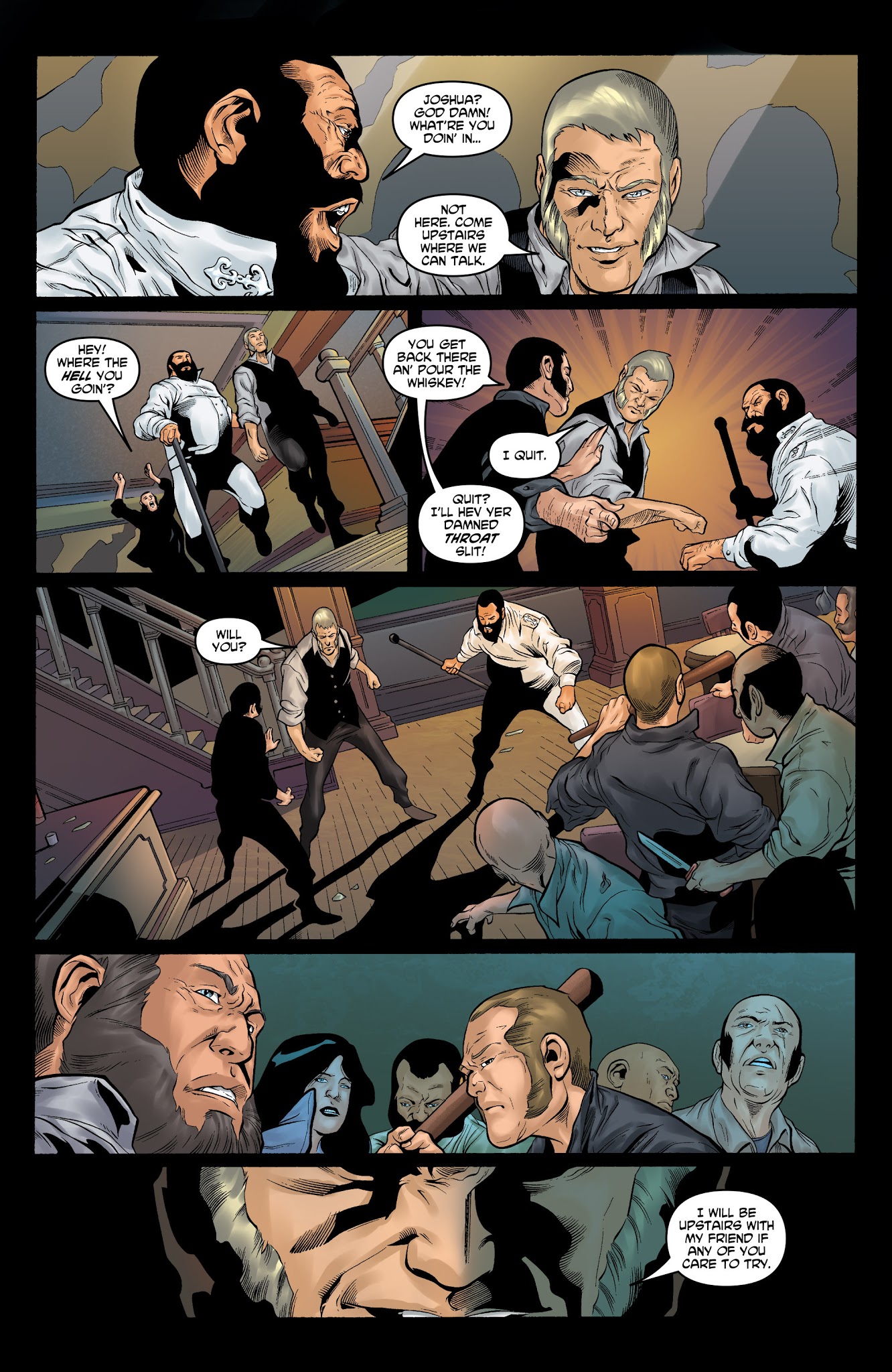 Read online George R.R. Martin's Fevre Dream comic -  Issue #9 - 22