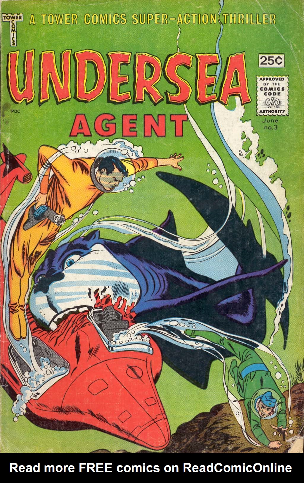 Read online Undersea Agent comic -  Issue #3 - 1