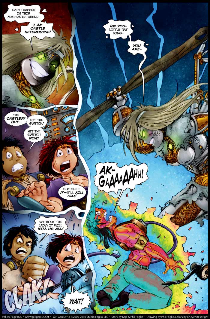 Read online Girl Genius (2002) comic -  Issue #10 - 26