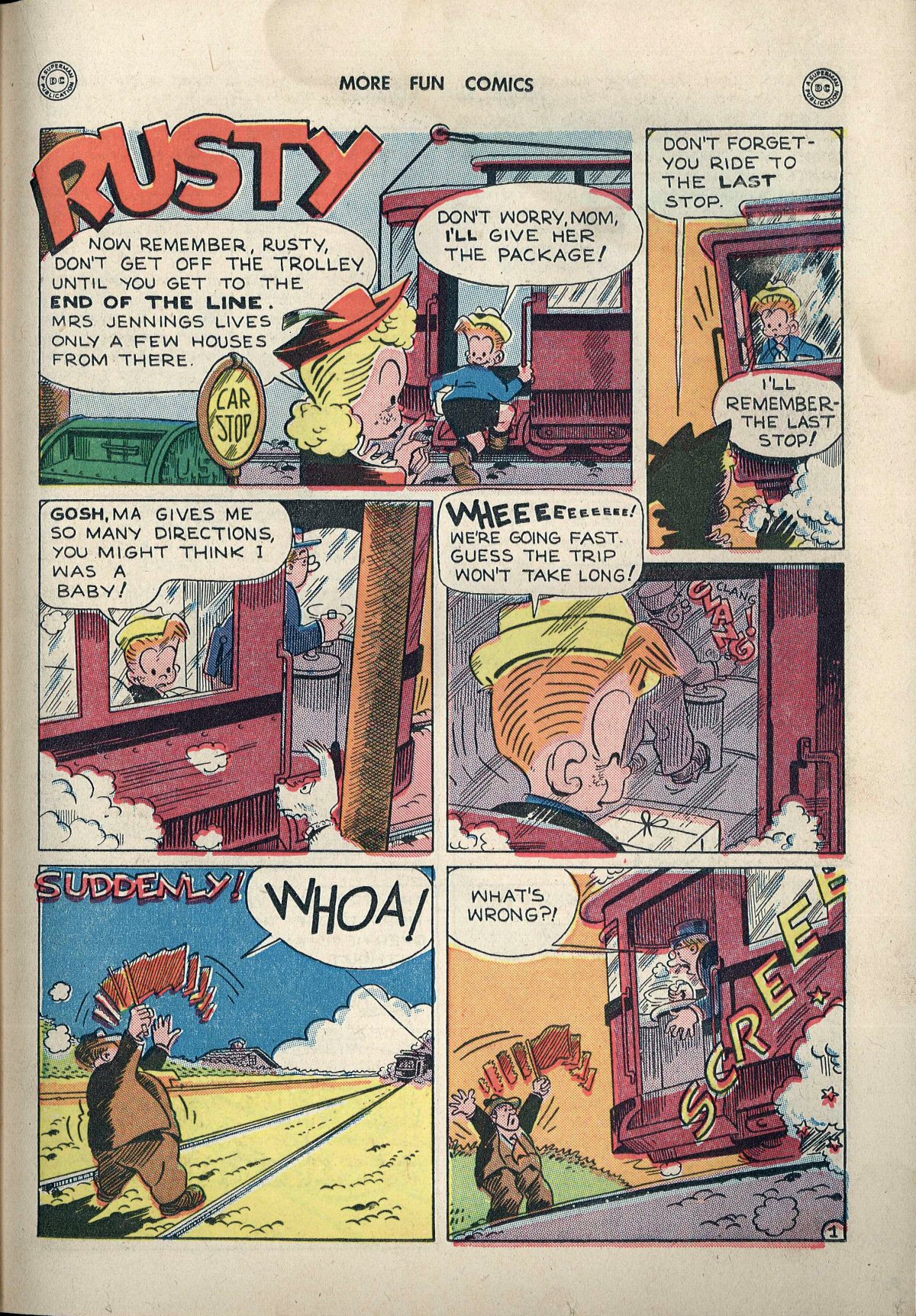 Read online More Fun Comics comic -  Issue #111 - 35