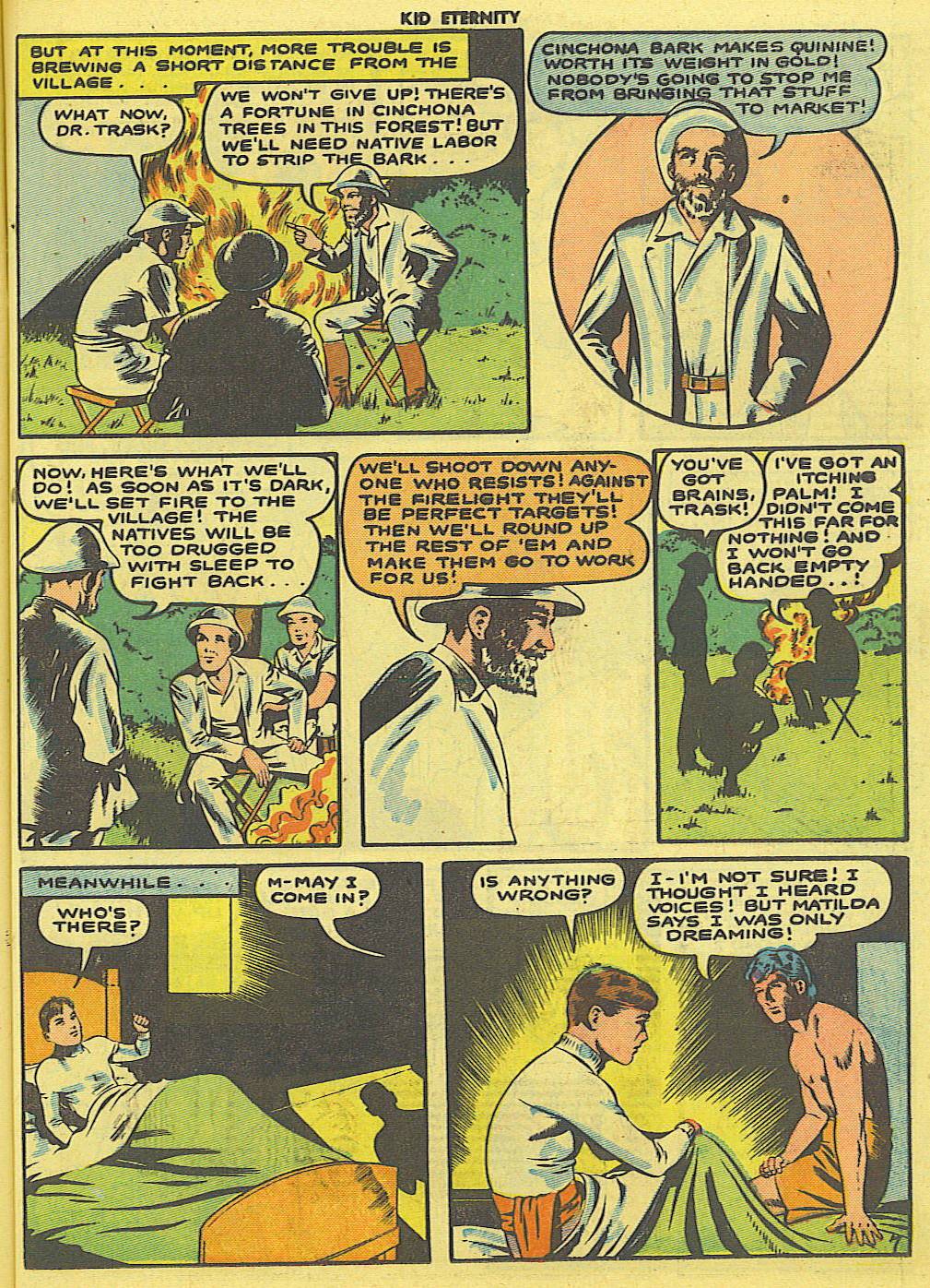 Read online Kid Eternity (1946) comic -  Issue #1 - 21