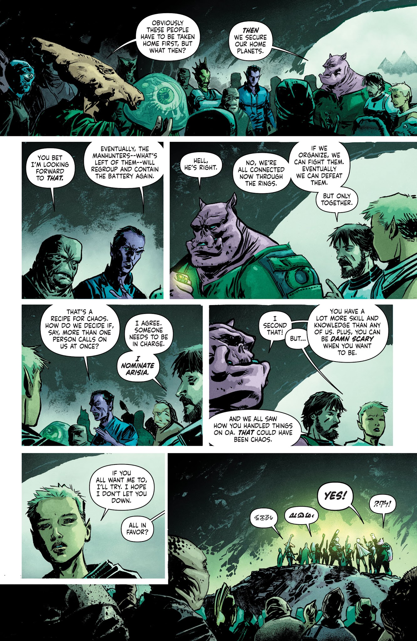 Read online Green Lantern: Earth One comic -  Issue # TPB 1 - 130