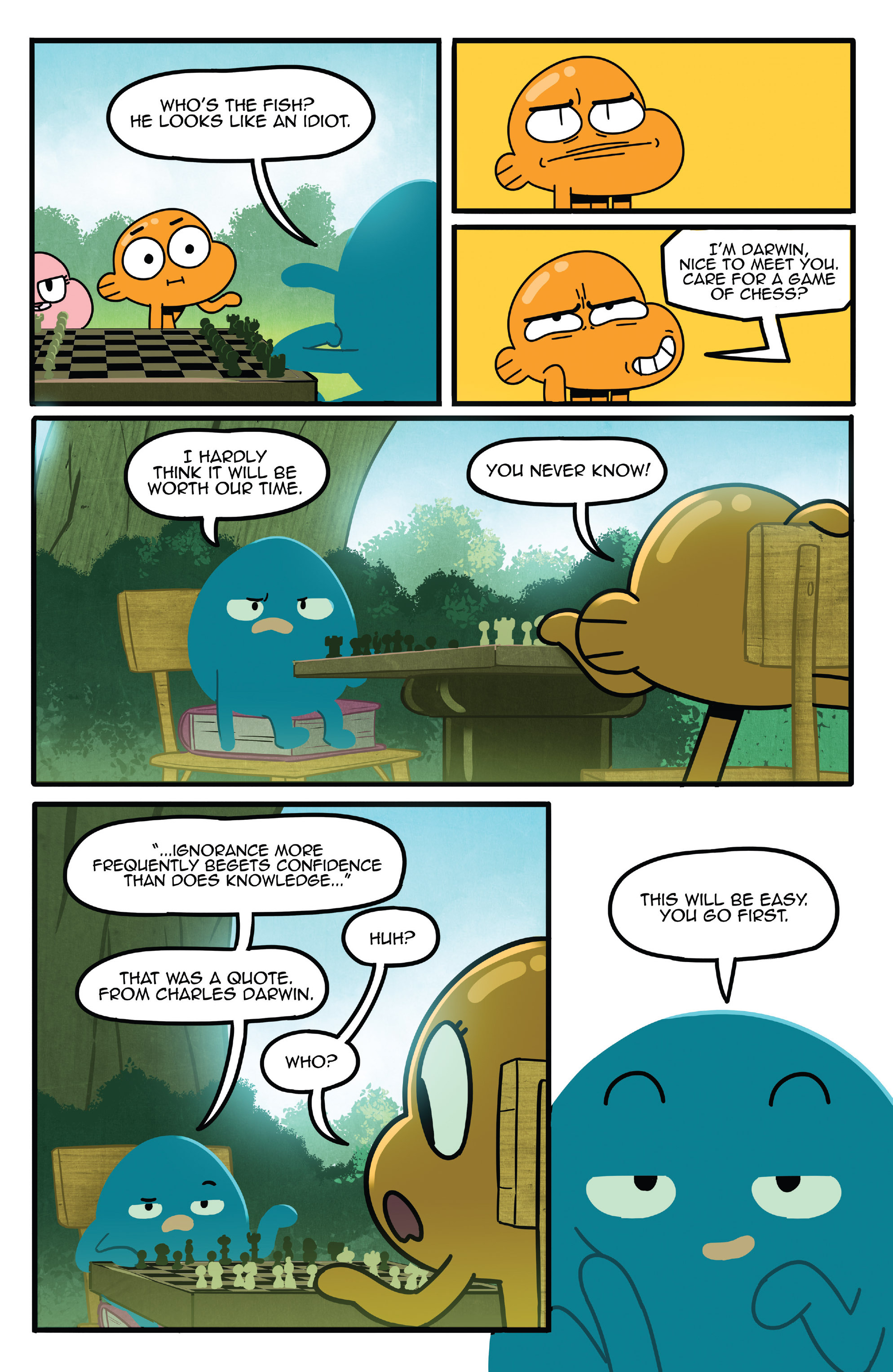 Read online The Amazing World of Gumball comic -  Issue #8 - 12