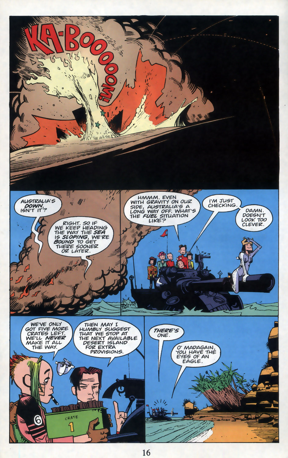 Read online Tank Girl: The Odyssey comic -  Issue #3 - 18