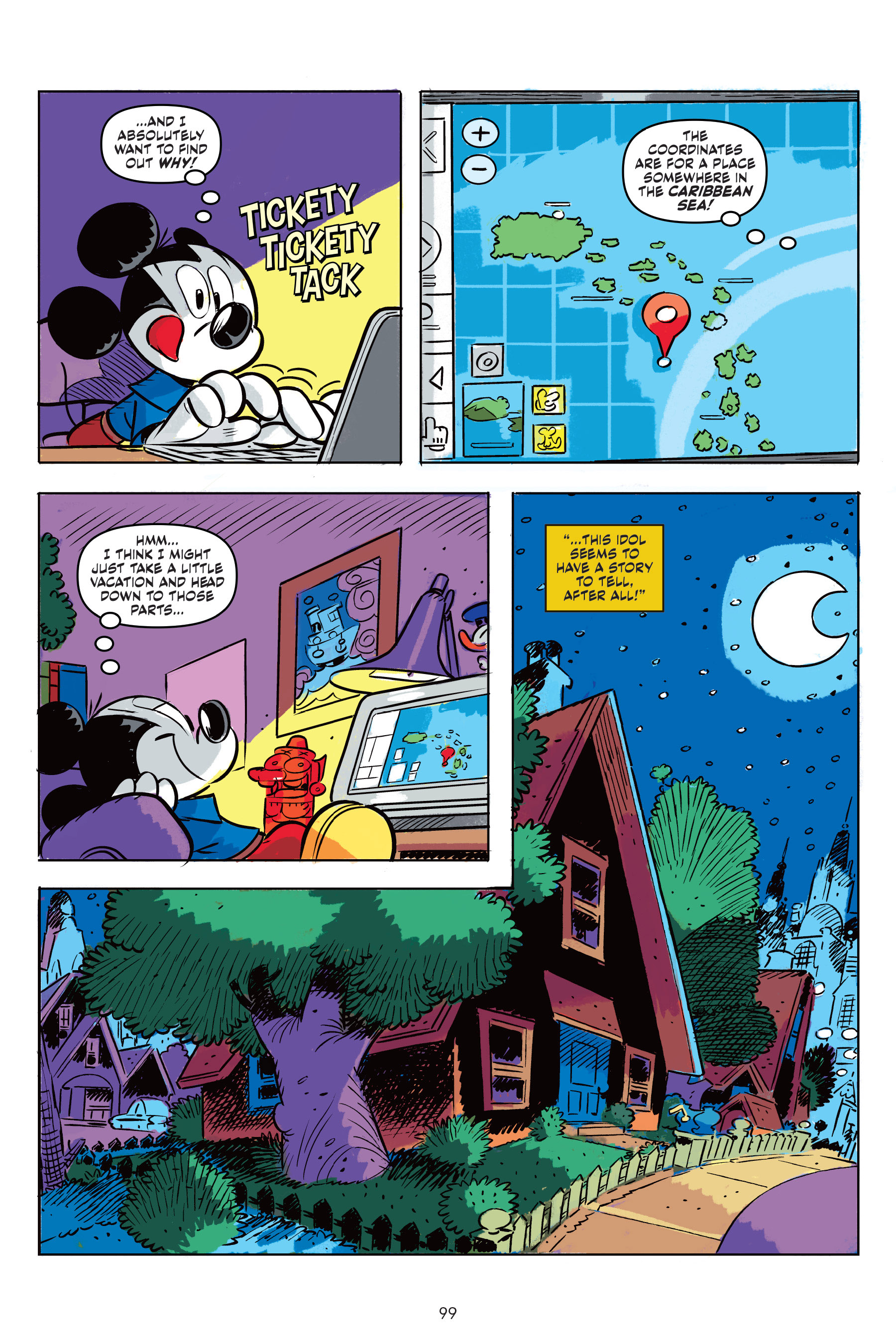 Read online Mickey Mouse: The Quest For the Missing Memories comic -  Issue # TPB (Part 1) - 100