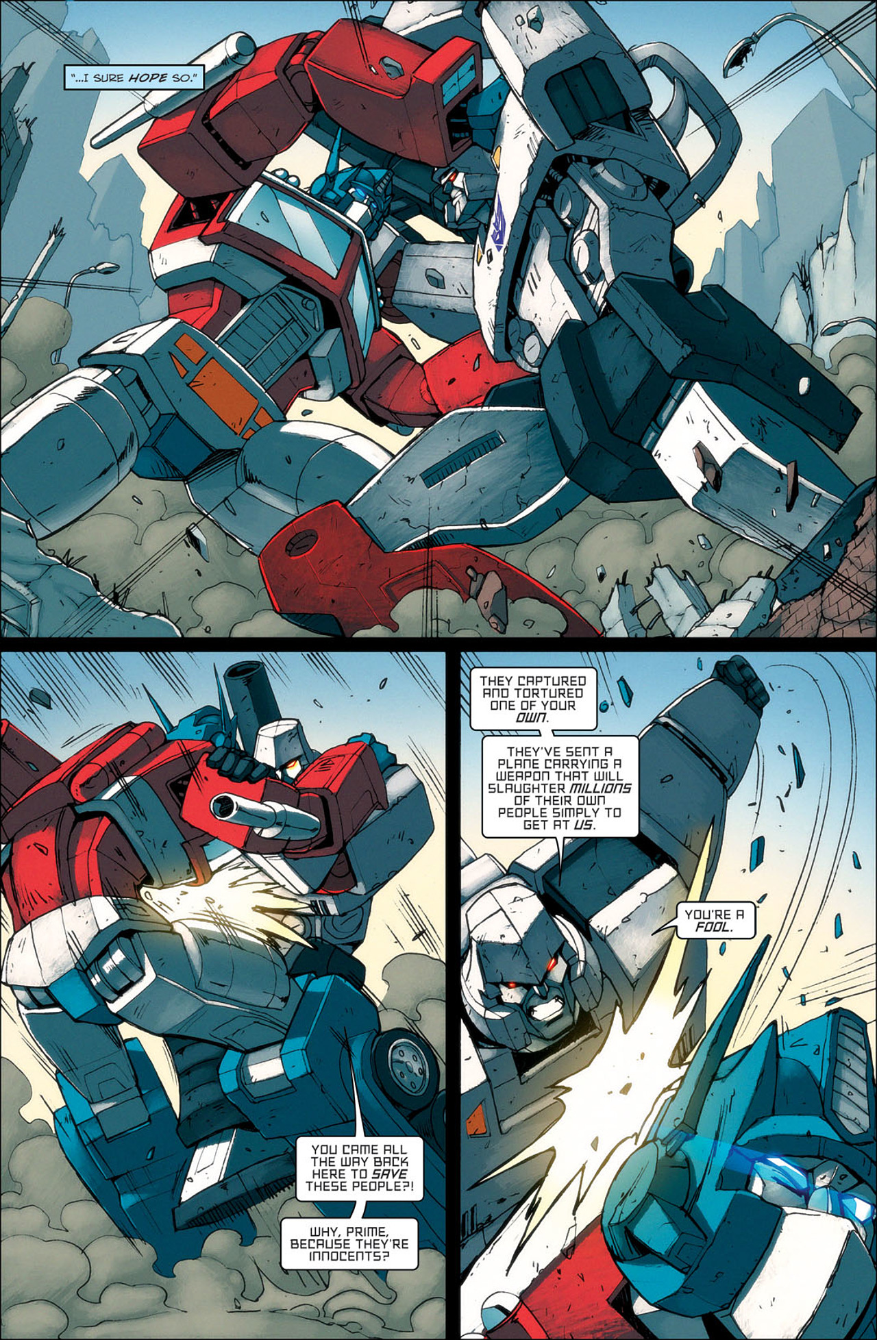 Read online The Transformers: All Hail Megatron comic -  Issue #12 - 10