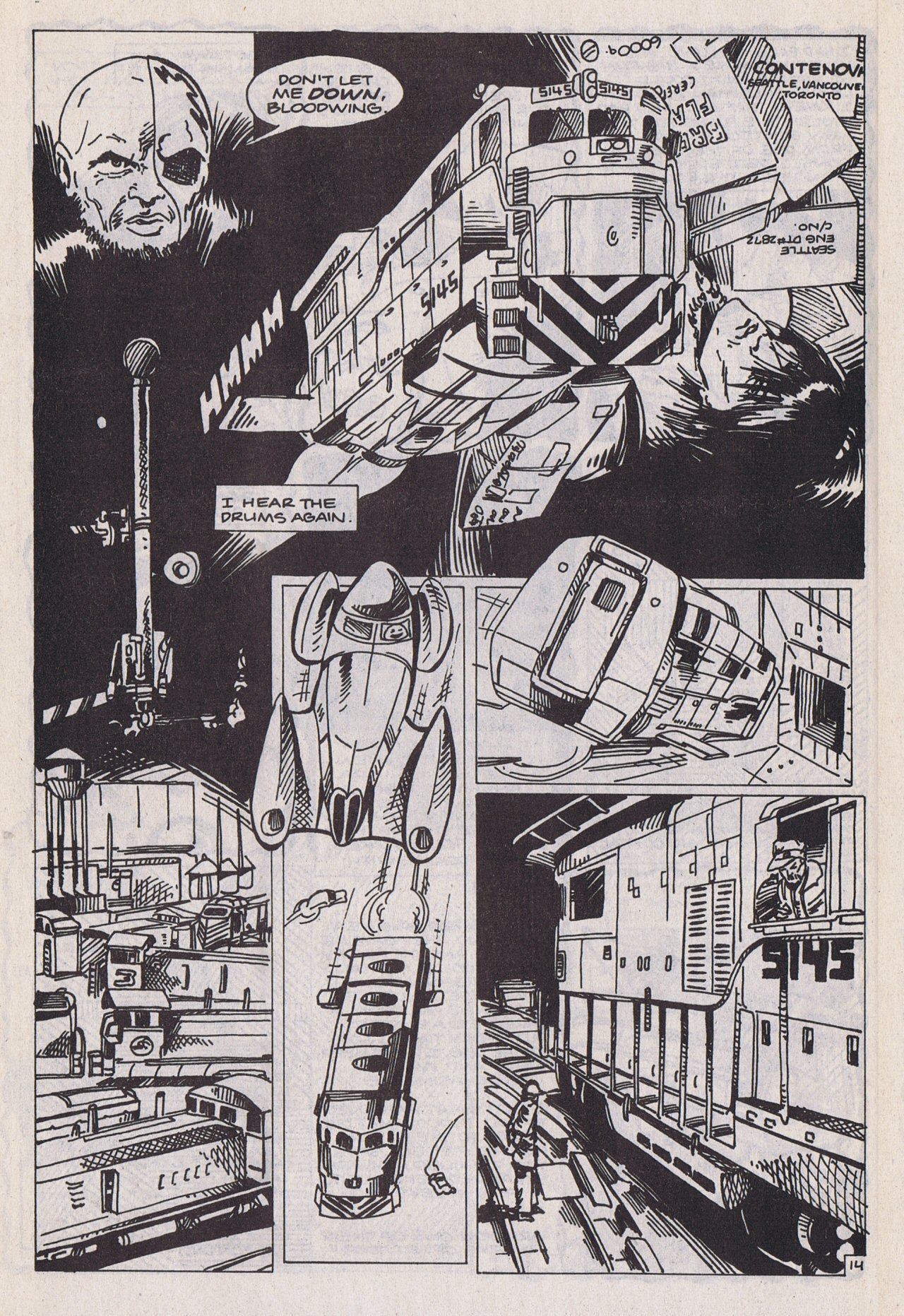 Read online Blood Wing comic -  Issue #3 - 16