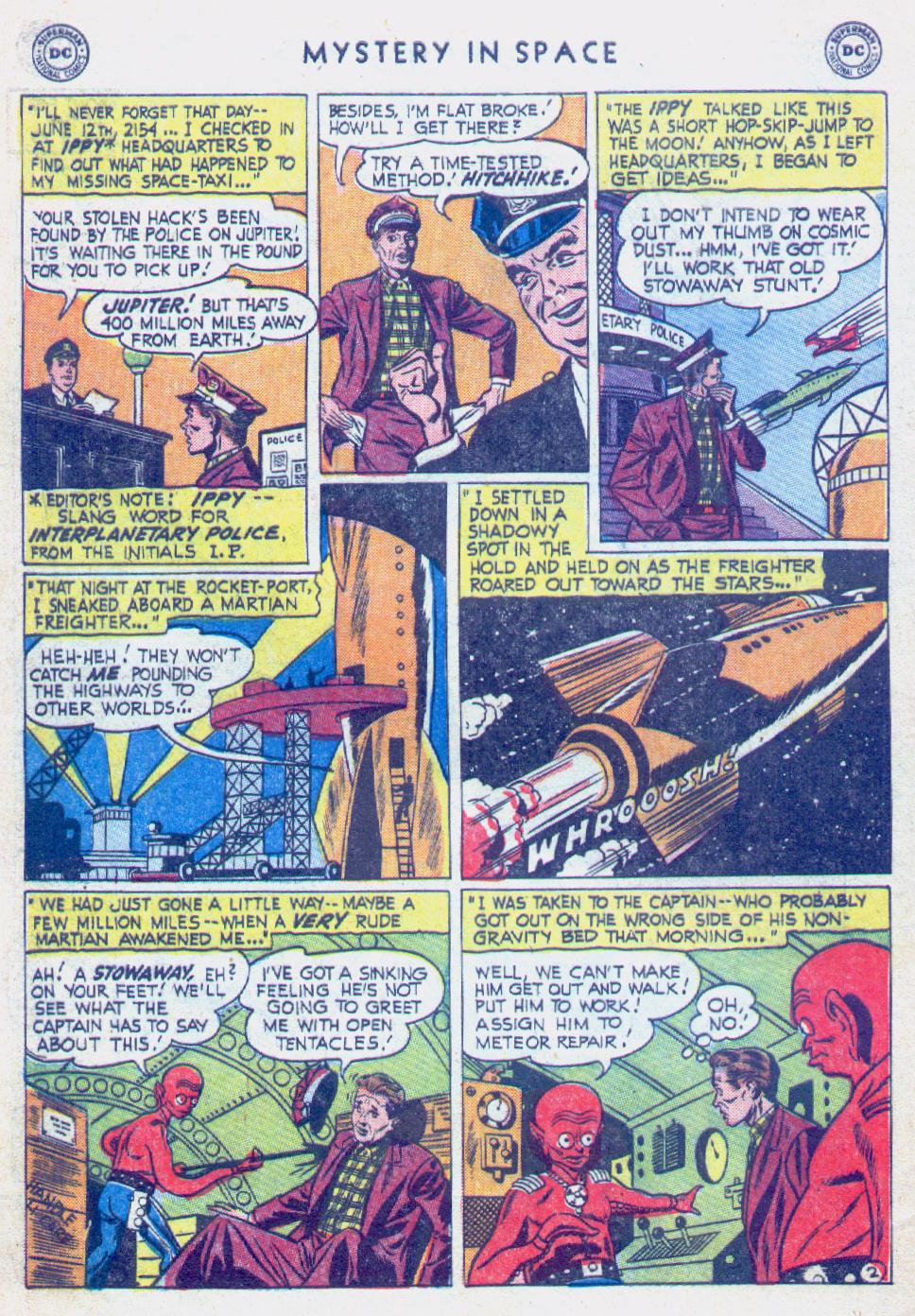 Read online Mystery in Space (1951) comic -  Issue #24 - 4