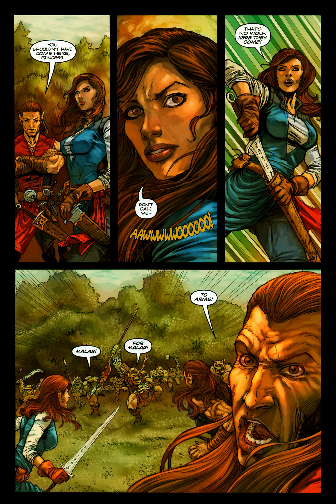 Read online The Worlds of Dungeons & Dragons comic -  Issue #7 - 4