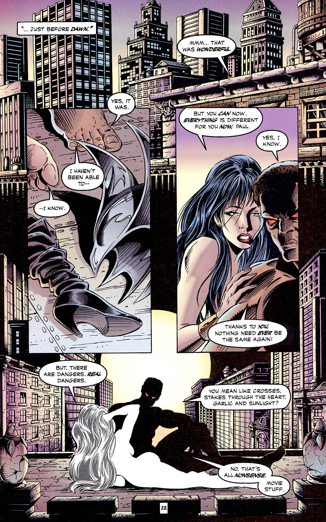 Read online Shadowhawk/Vampirella: Creatures of the Night comic -  Issue # Full - 22