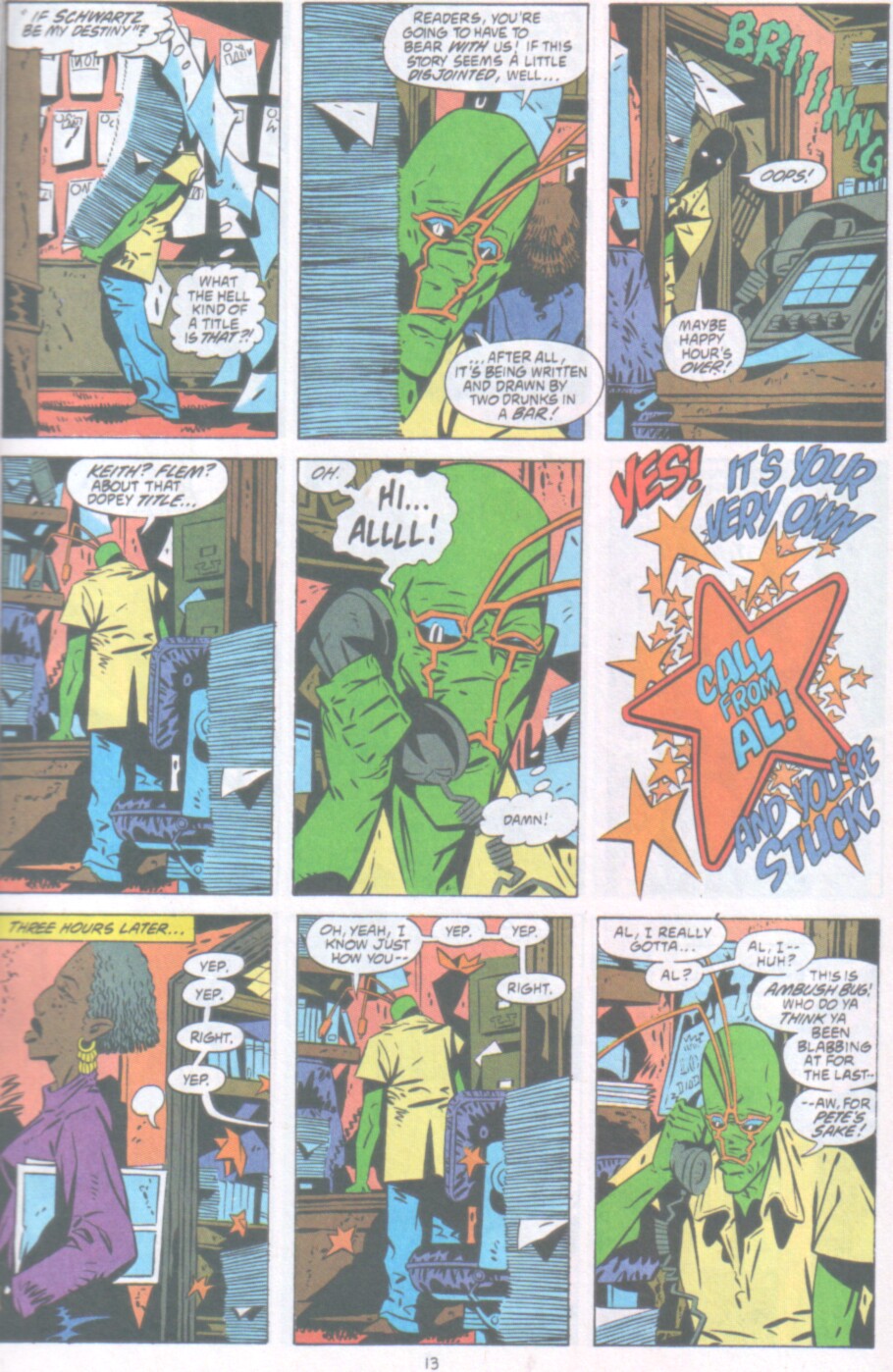 Read online Ambush Bug Nothing Special comic -  Issue # Full - 14