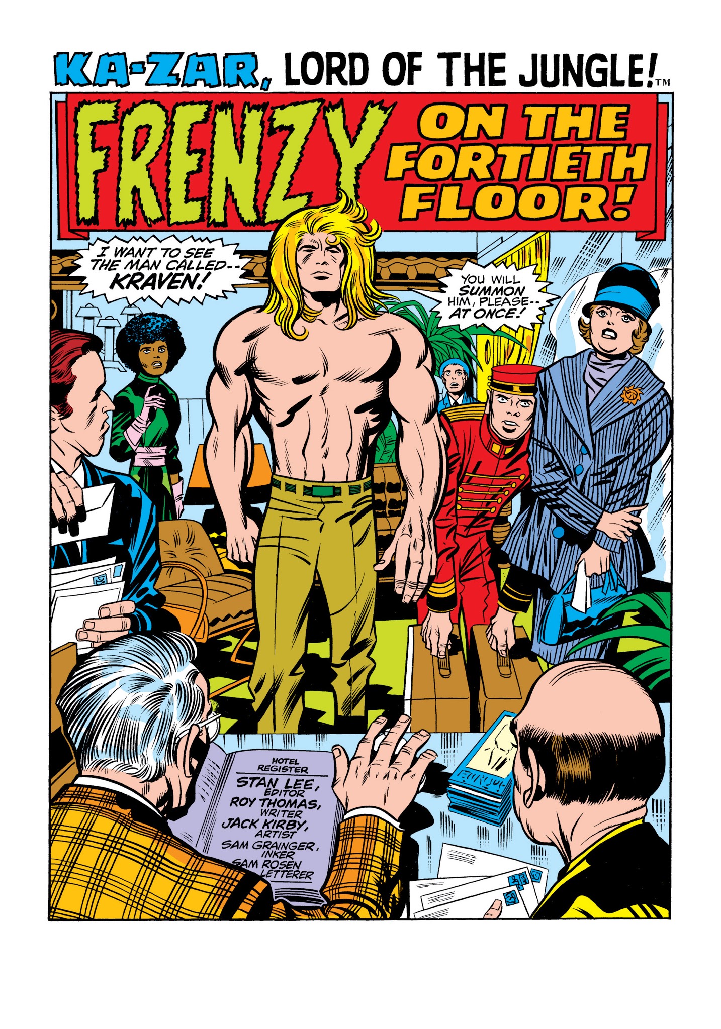 Read online Marvel Masterworks: Ka-Zar comic -  Issue # TPB 1 (Part 1) - 42