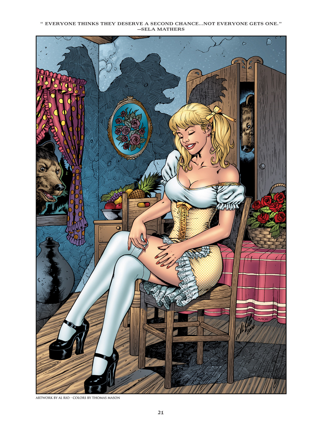 Read online Grimm Fairy Tales: Art Book comic -  Issue # TPB - 22