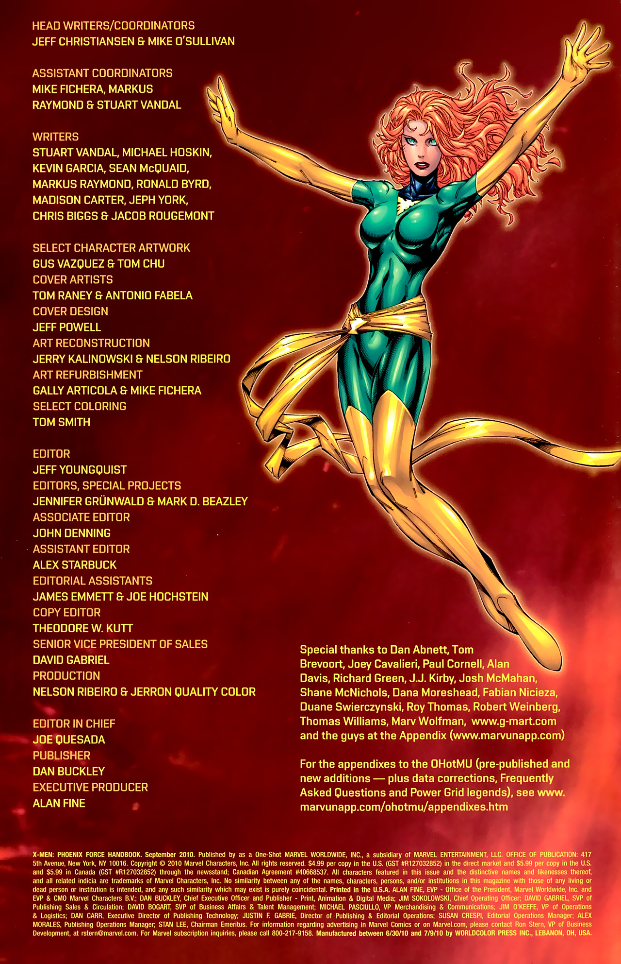 Read online X-Men: Phoenix Force Handbook comic -  Issue # Full - 2