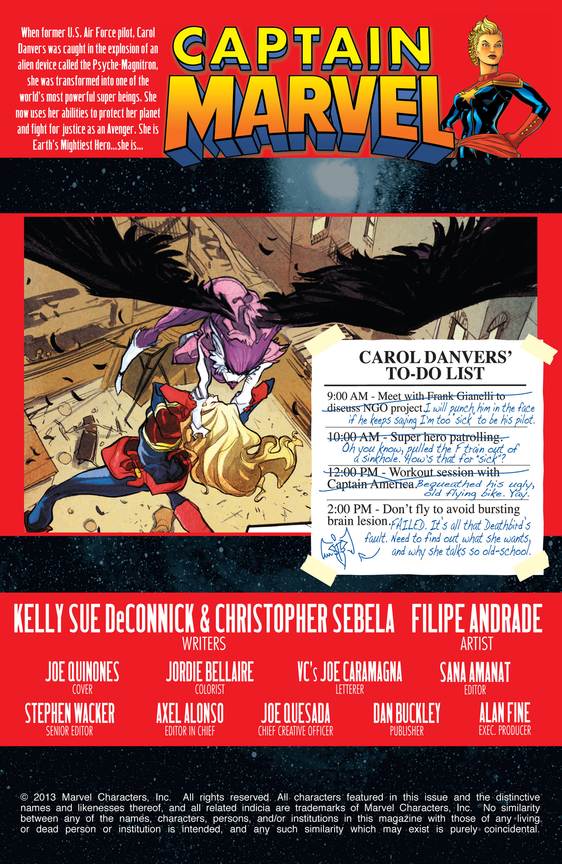Read online Captain Marvel (2012) comic -  Issue #11 - 2