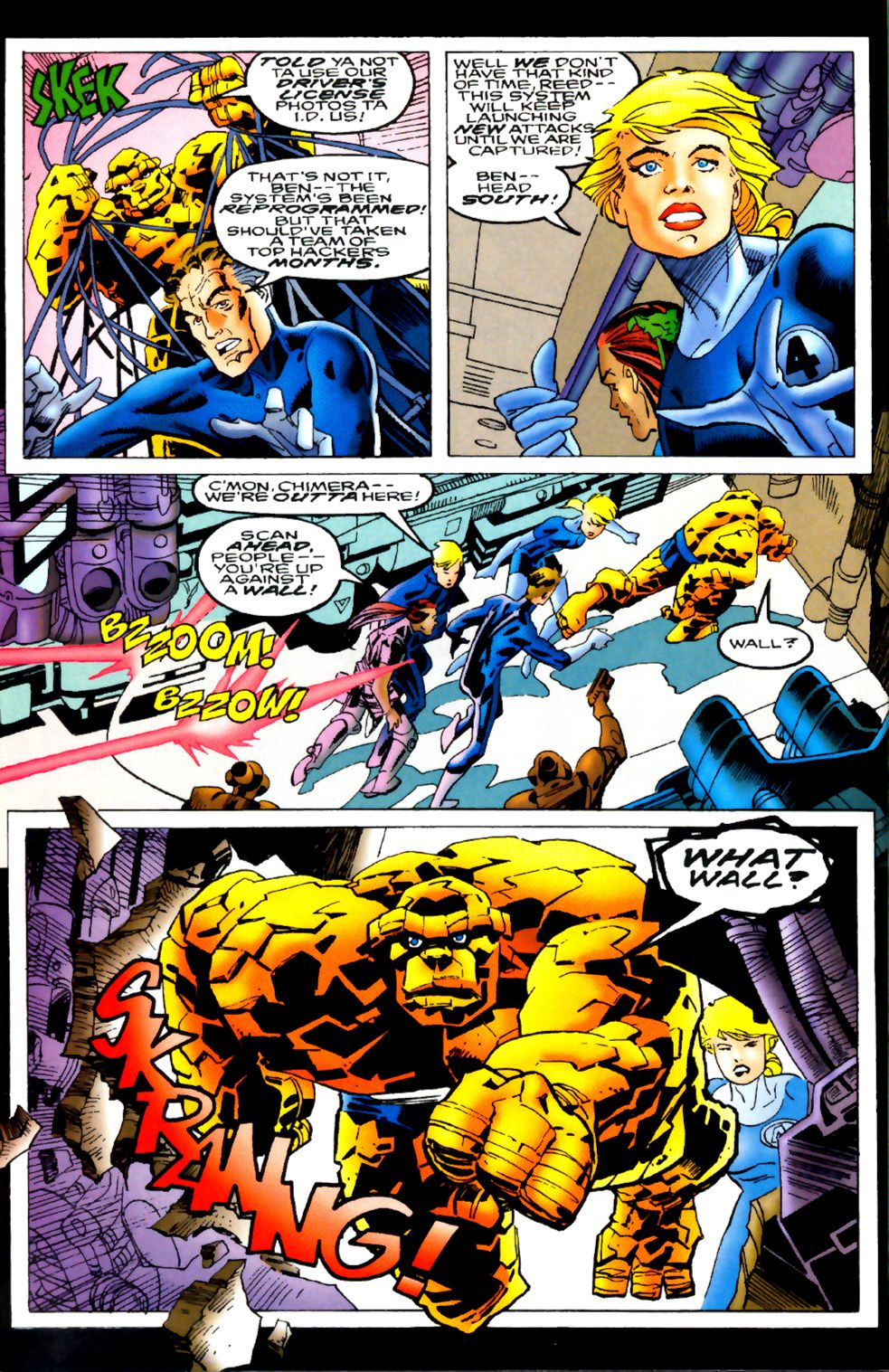 Read online Fantastic Four 2099 comic -  Issue #1 - 10