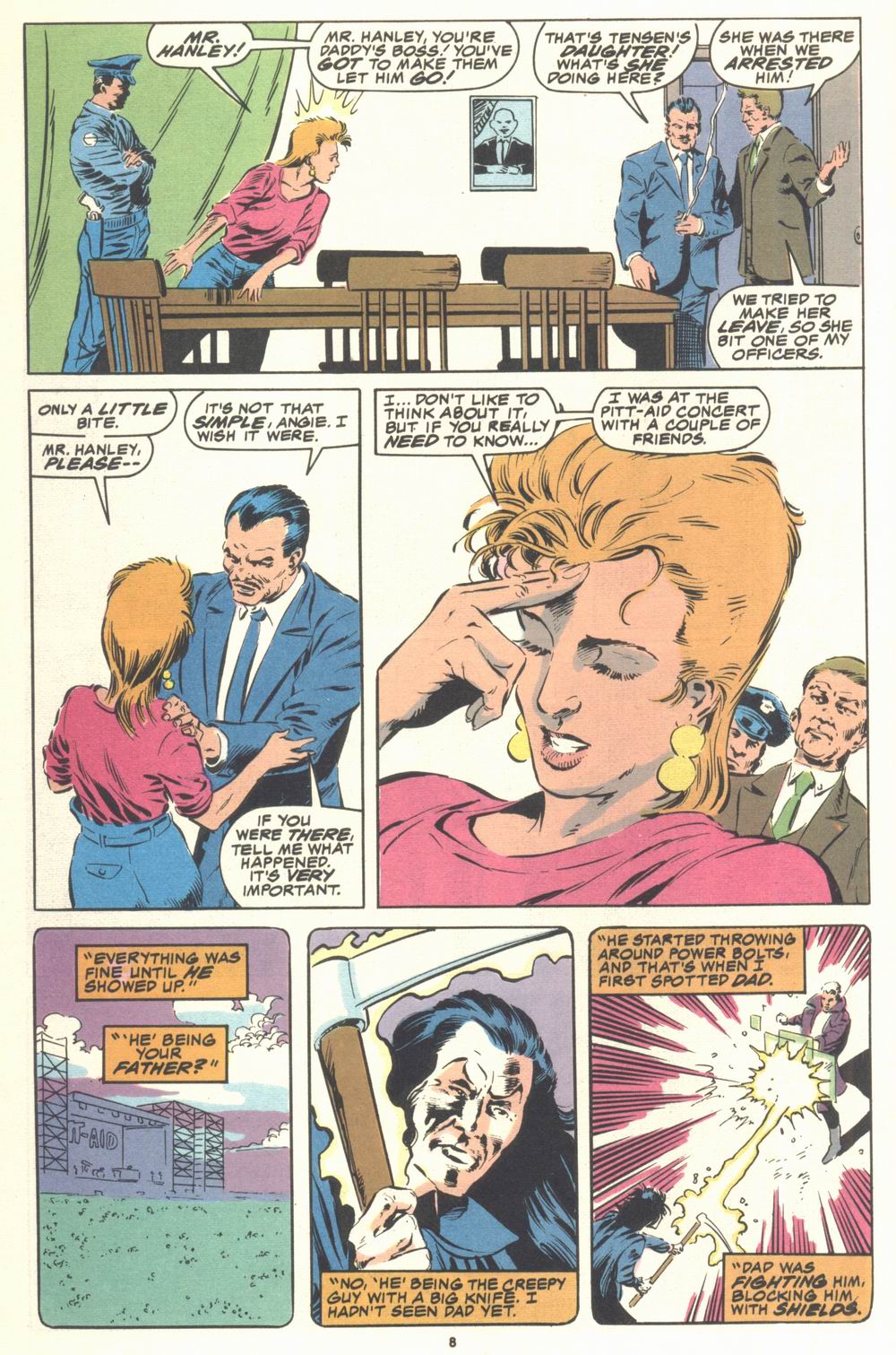 Read online Justice (1986) comic -  Issue #21 - 10