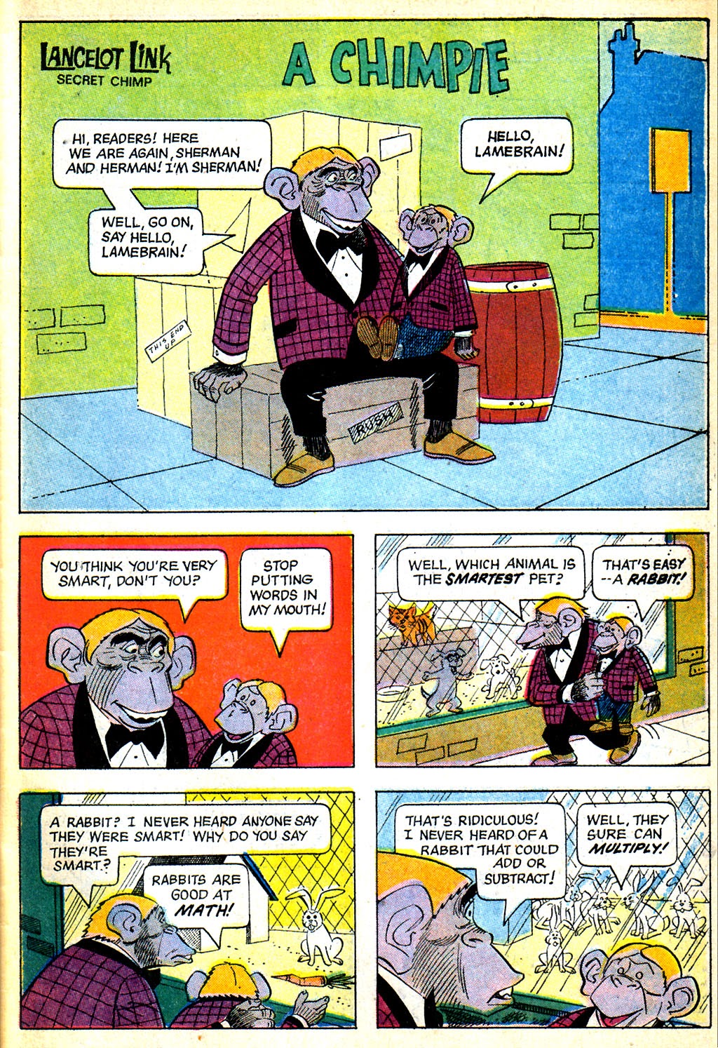 Read online Lancelot Link Secret Chimp comic -  Issue #2 - 22