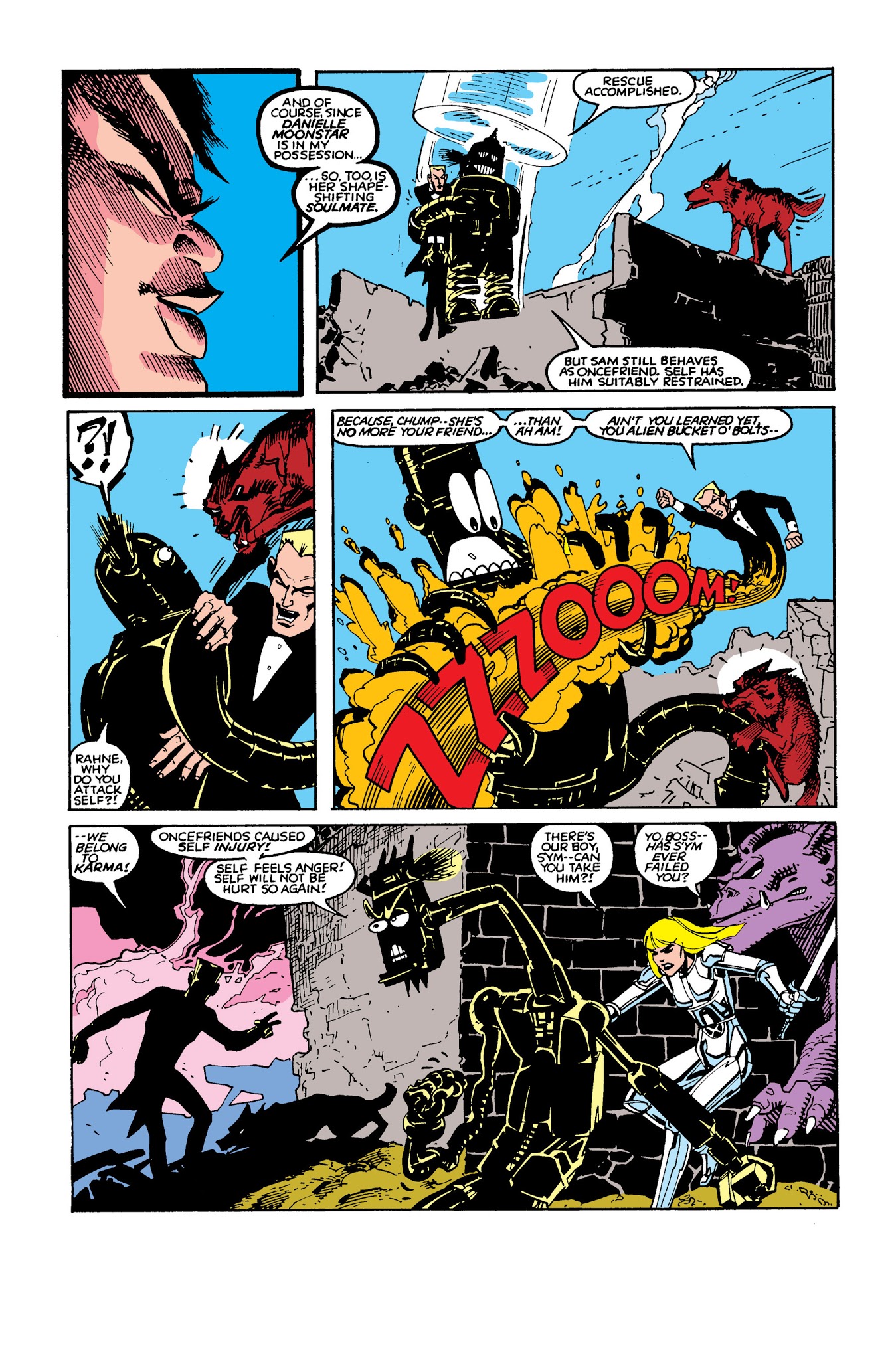Read online New Mutants Classic comic -  Issue # TPB 4 - 181