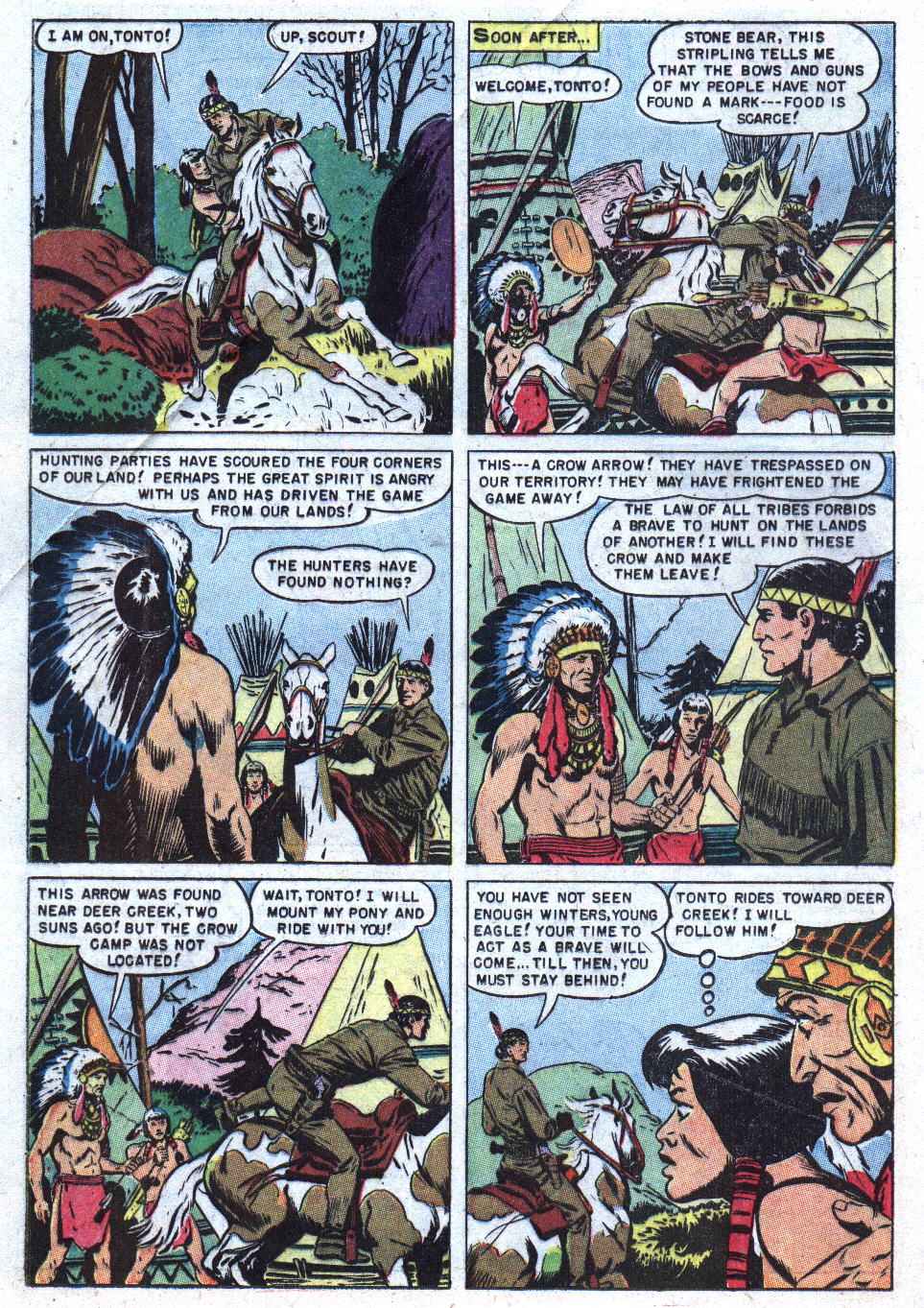 Read online Lone Ranger's Companion Tonto comic -  Issue #4 - 20