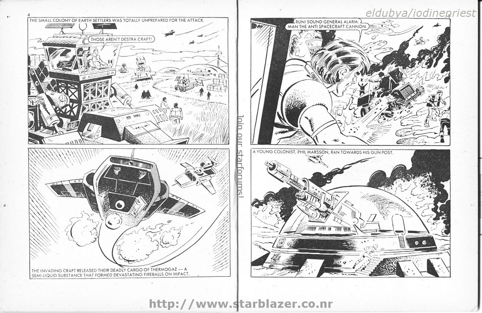 Read online Starblazer comic -  Issue #41 - 4