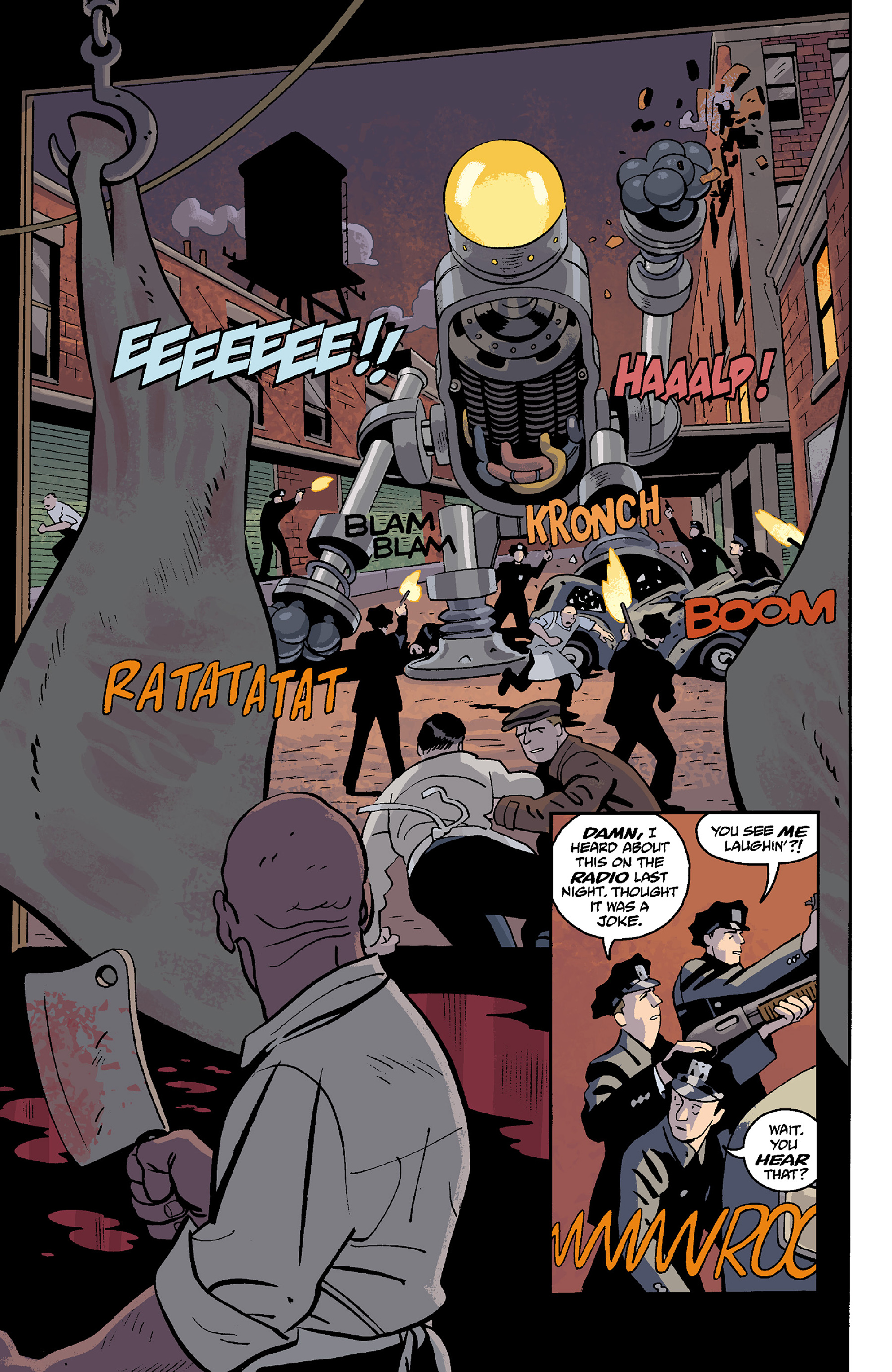 Read online Lobster Johnson: Metal Monsters of Midtown comic -  Issue #1 - 18