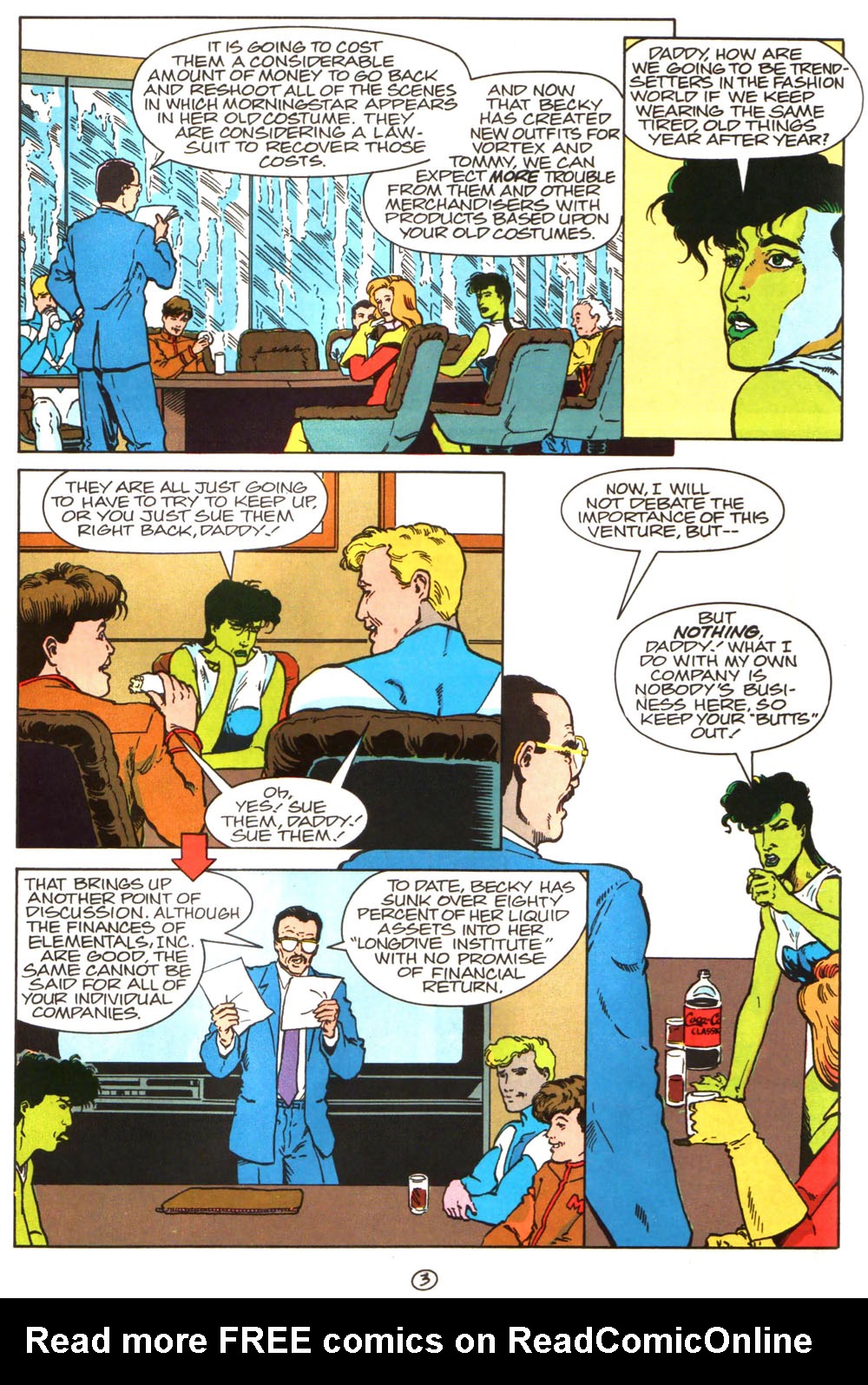 Read online Elementals (1989) comic -  Issue #15 - 8