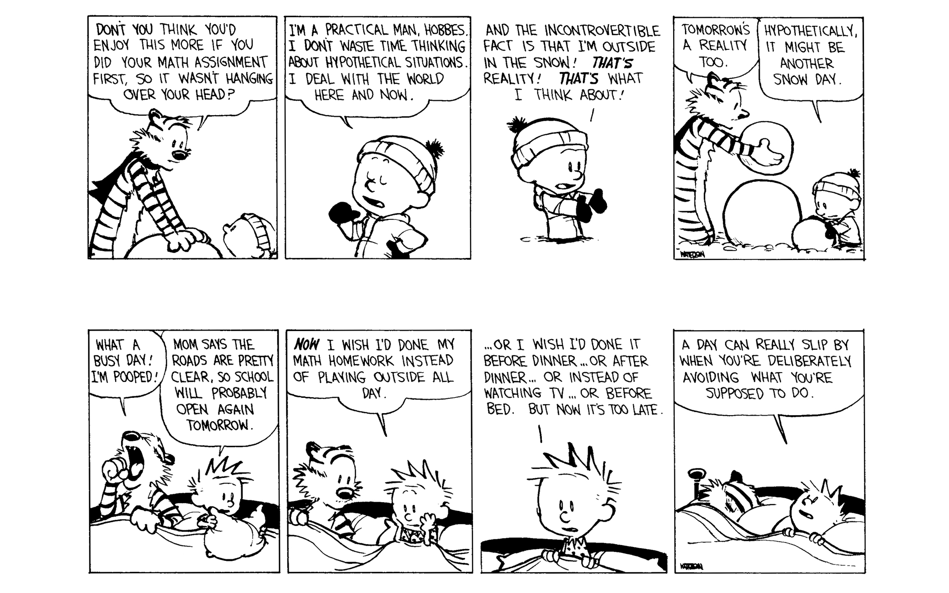 Read online Calvin and Hobbes comic -  Issue #10 - 115
