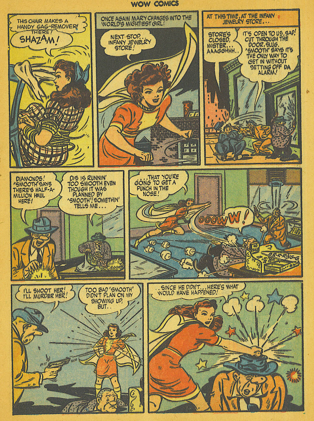 Read online Wow Comics comic -  Issue #32 - 8