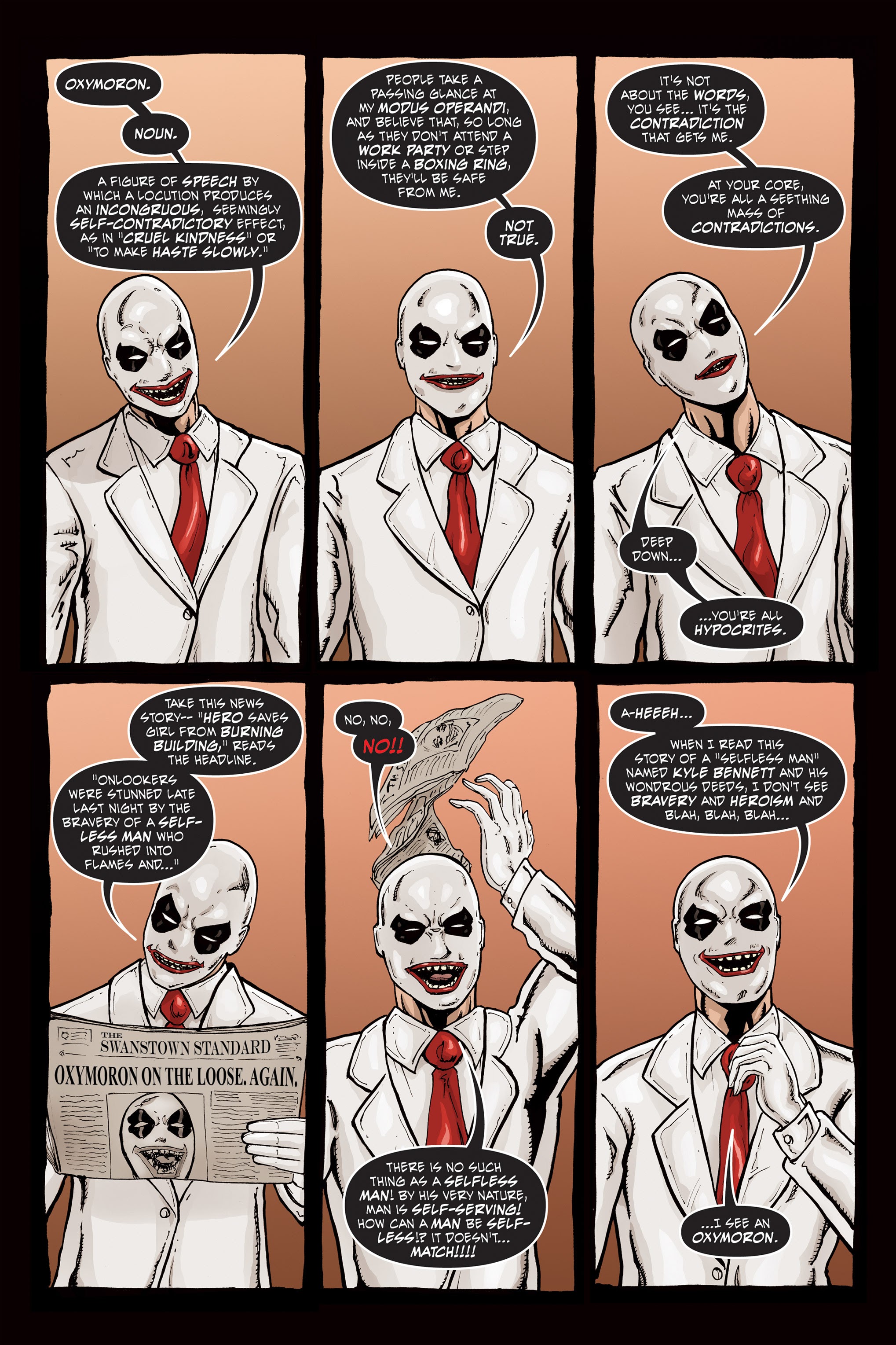 Read online Oxymoron comic -  Issue #1 - 13