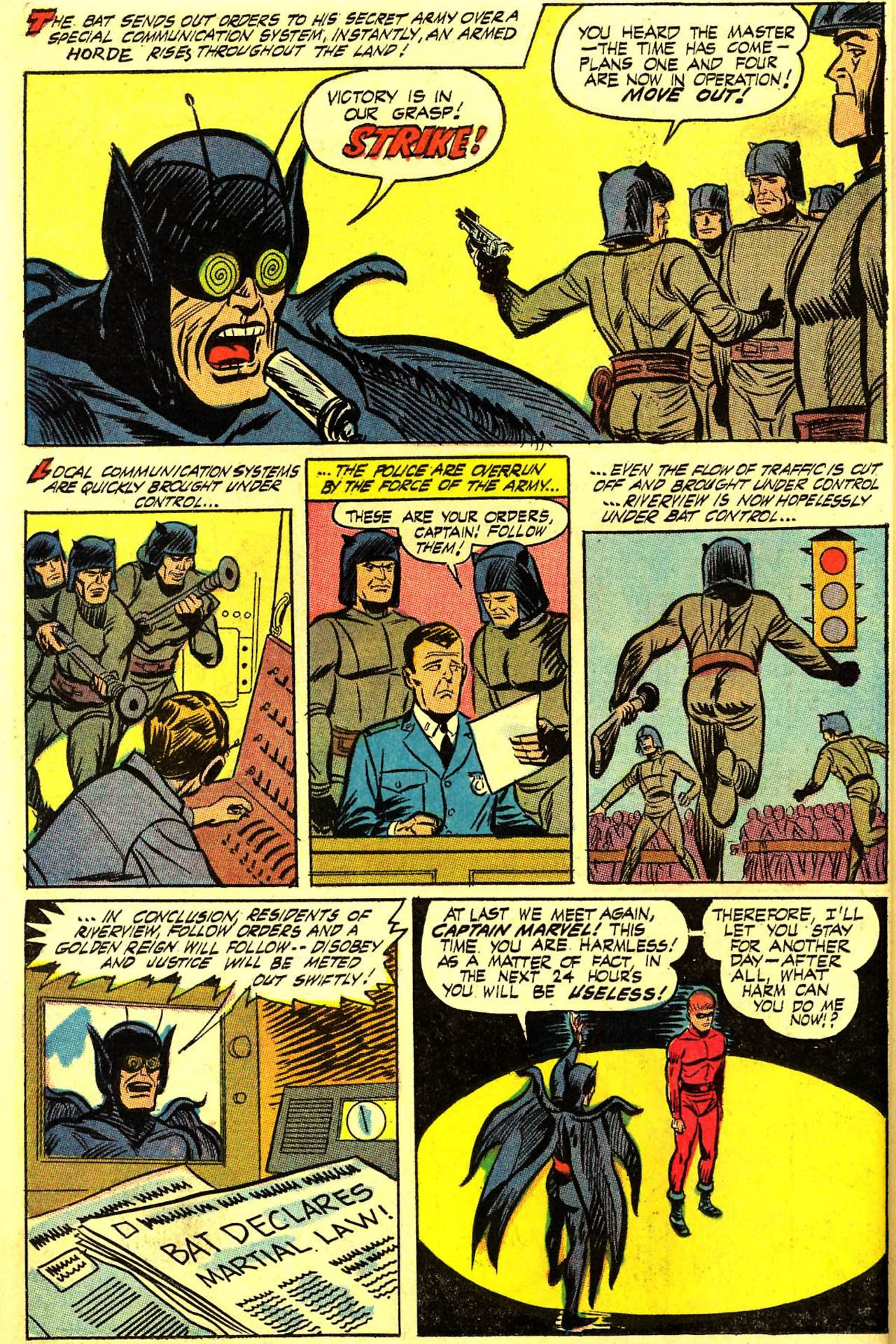 Read online Captain Marvel (1966) comic -  Issue #3 - 10