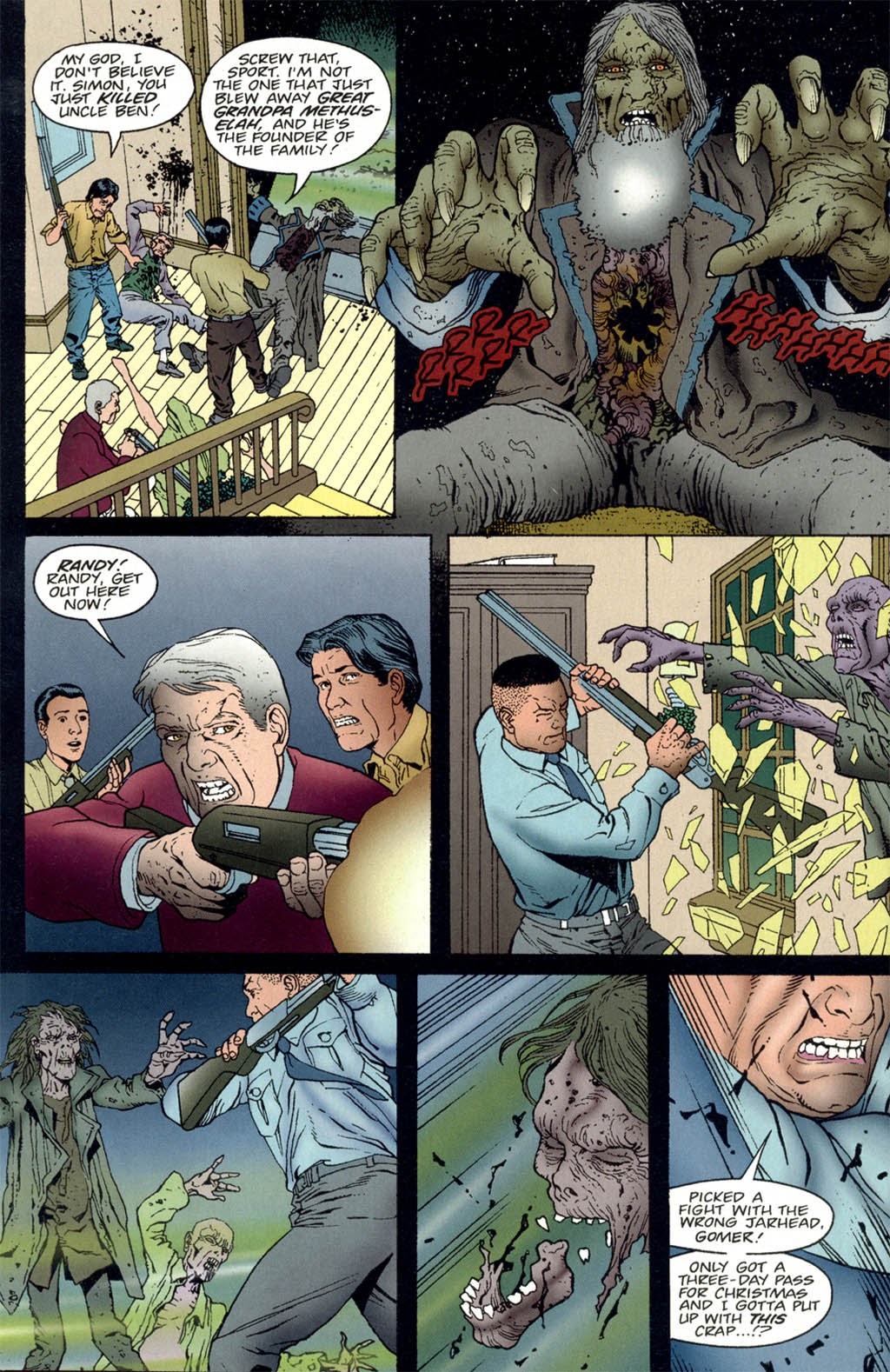 Read online ZombieWorld: Home for the Holidays comic -  Issue # Full - 20