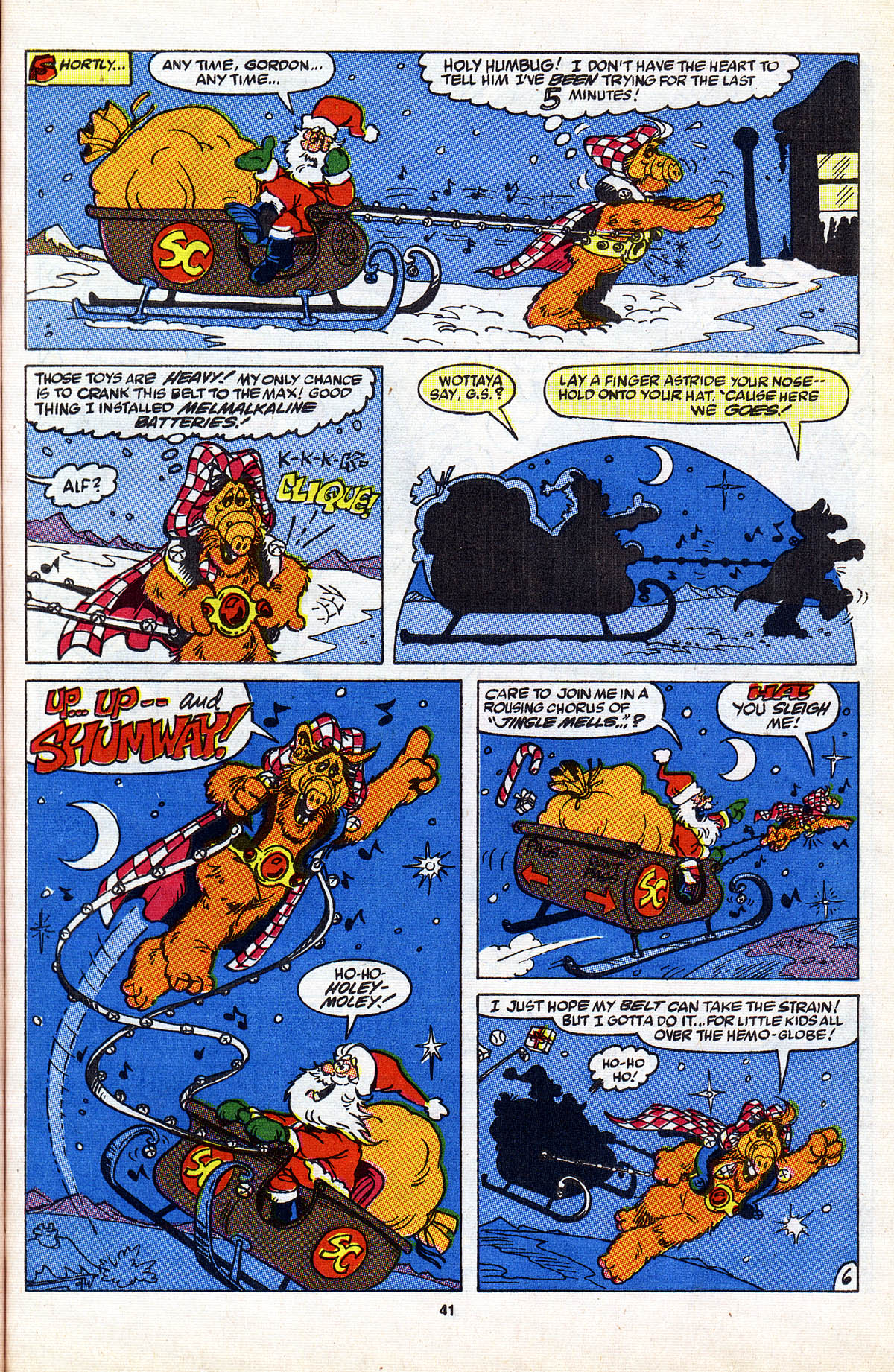 Read online ALF Holiday Special comic -  Issue #2 - 42