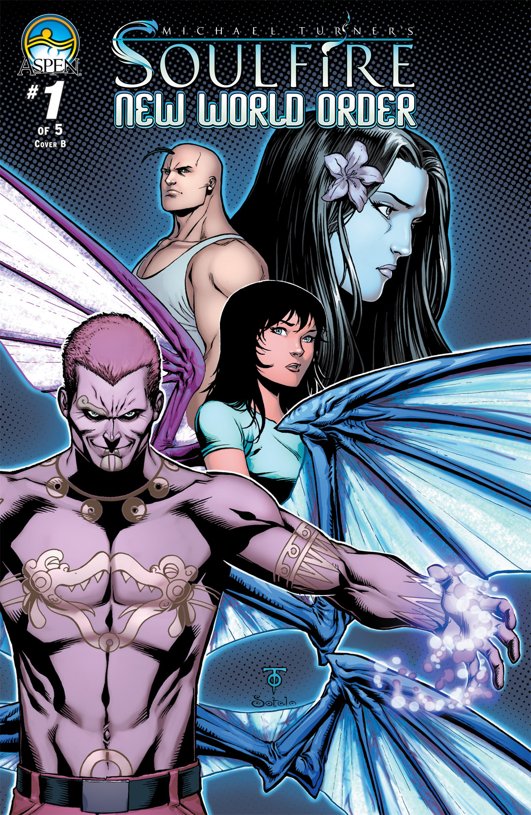 Read online Michael Turner's Soulfire: New World Order comic -  Issue #1 - 2