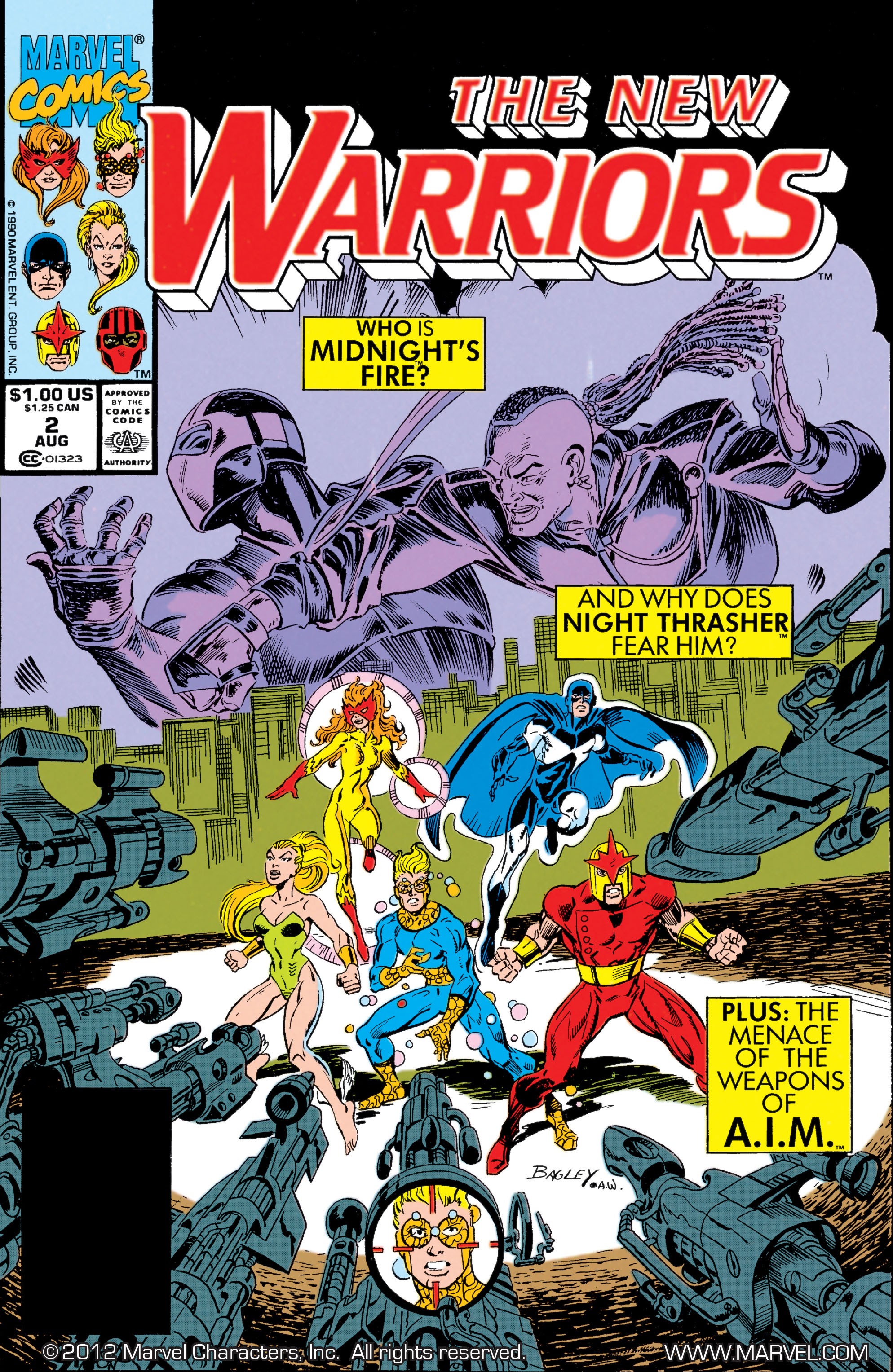 Read online The New Warriors comic -  Issue #2 - 1