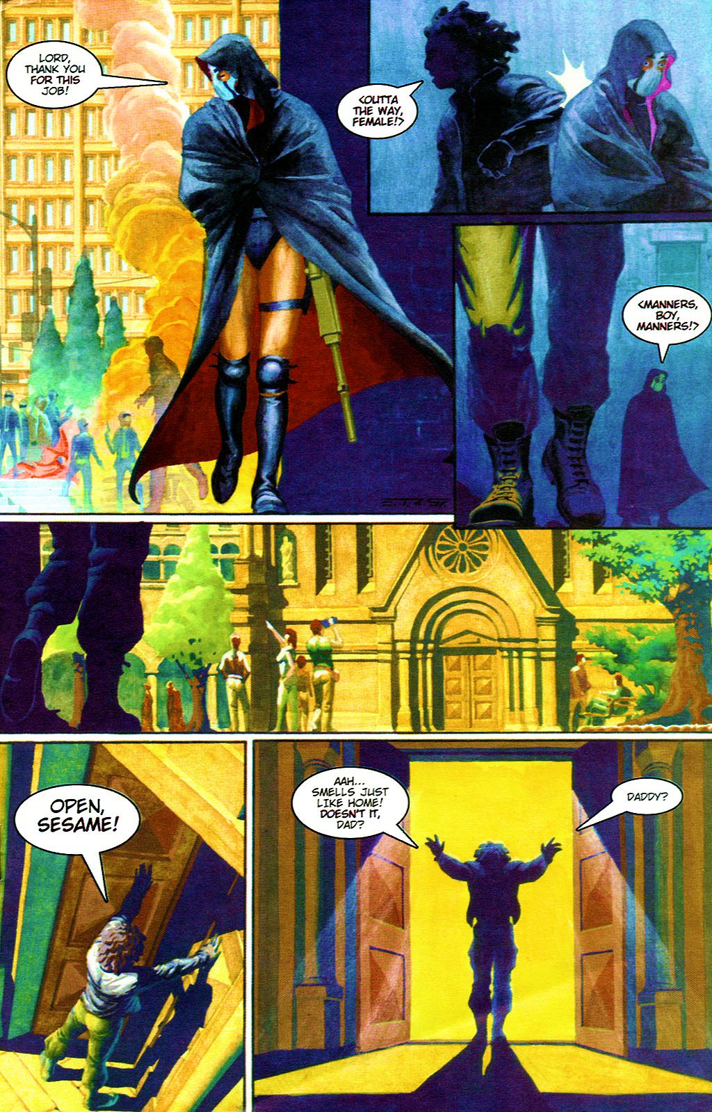 Read online Warrior Nun: Frenzy comic -  Issue #1 - 14