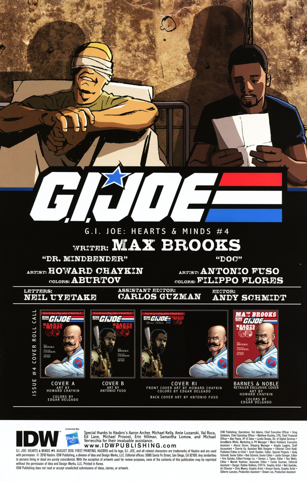 Read online G.I. Joe: Hearts & Minds comic -  Issue #4 - 4