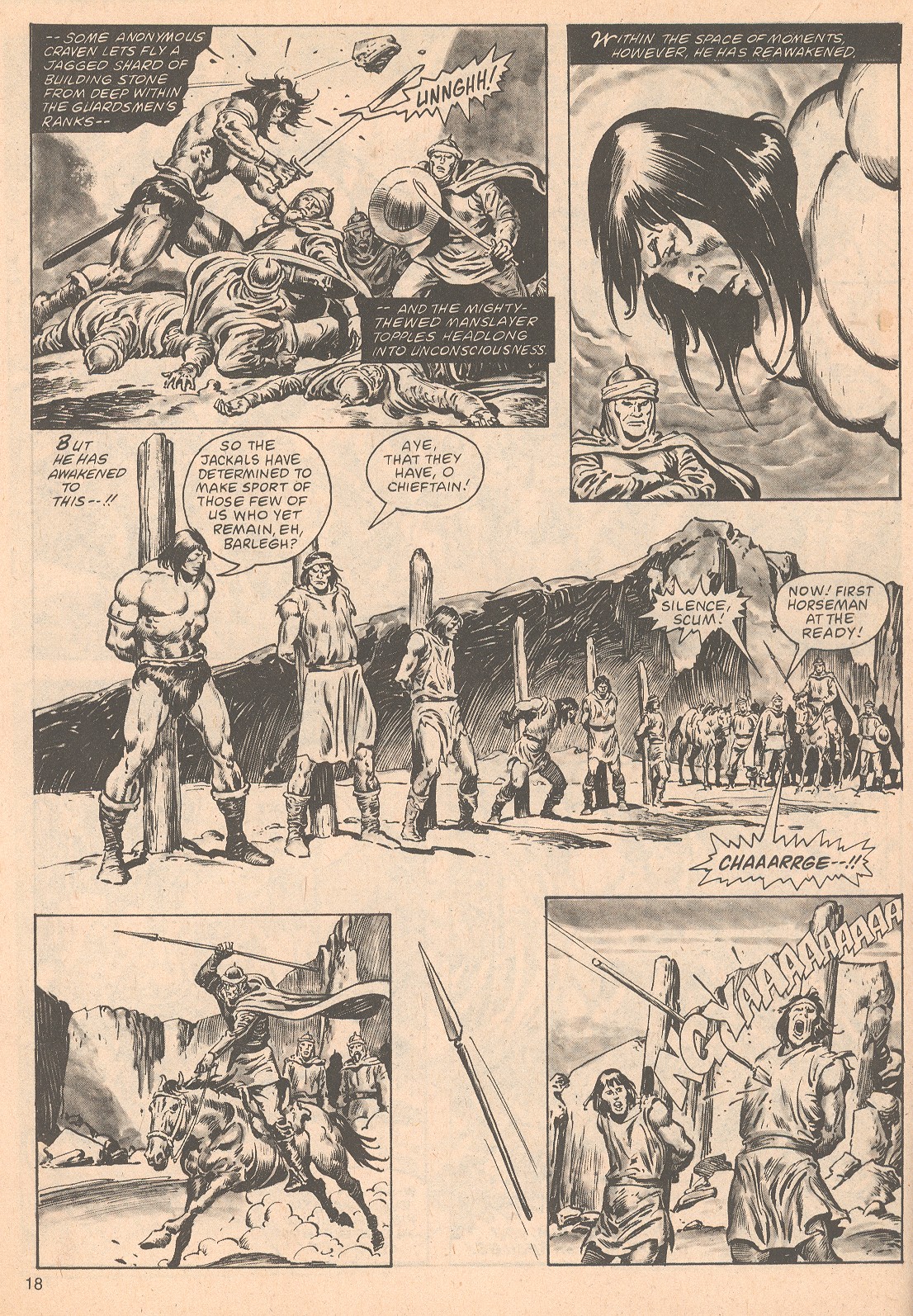 Read online The Savage Sword Of Conan comic -  Issue #63 - 18