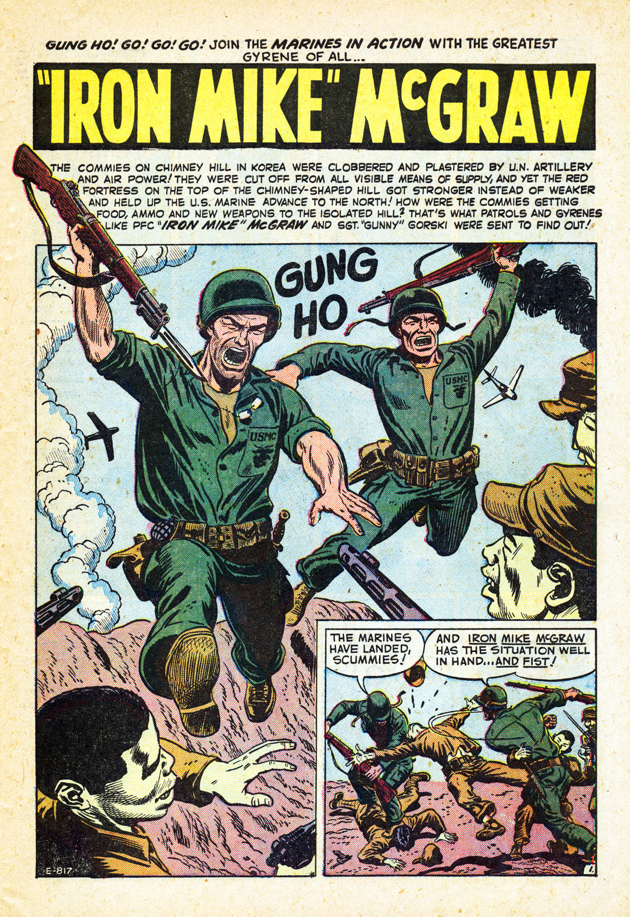 Read online Marines in Battle comic -  Issue #1 - 27