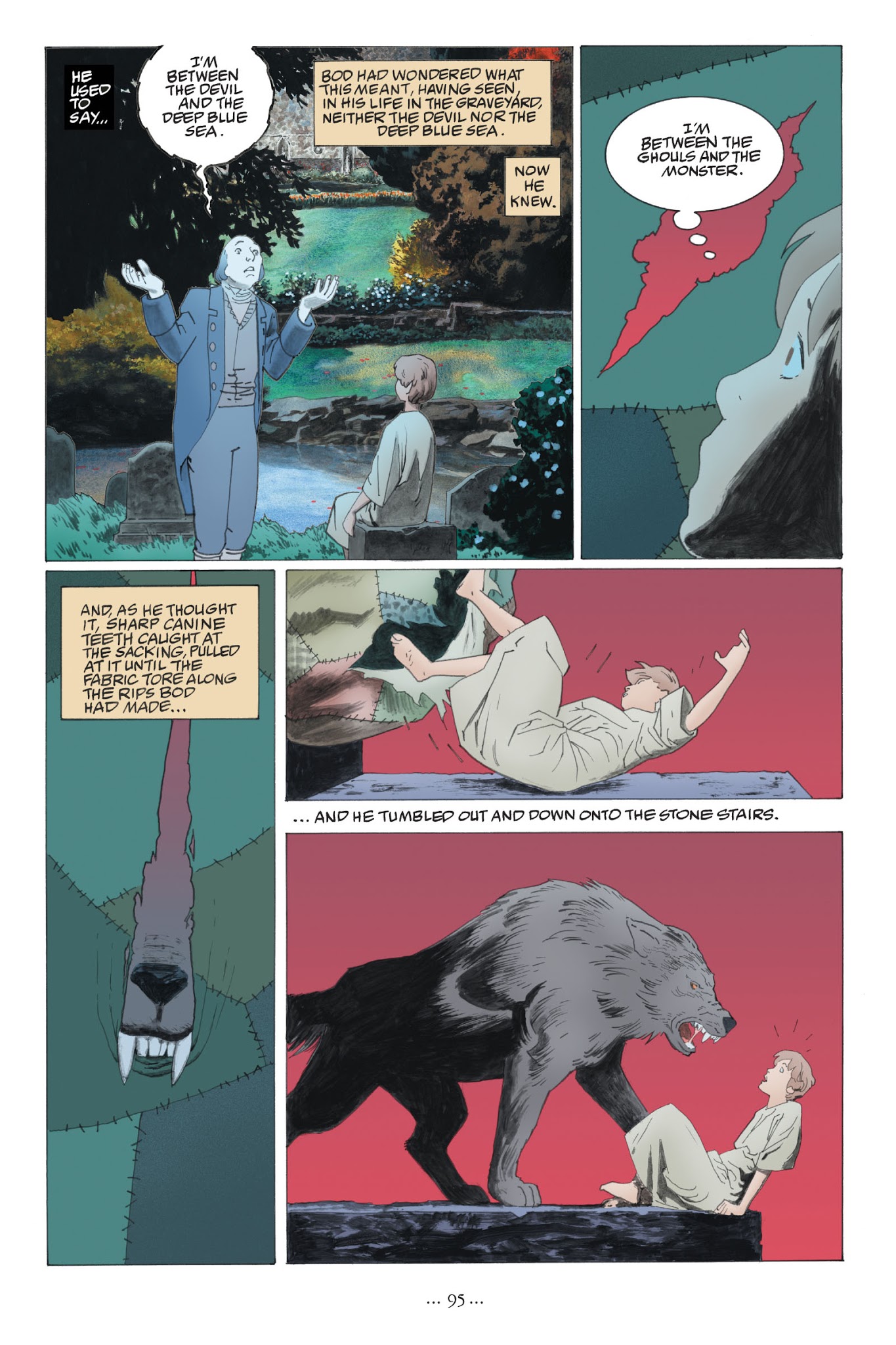 Read online The Graveyard Book: Graphic Novel comic -  Issue # TPB 1 - 100