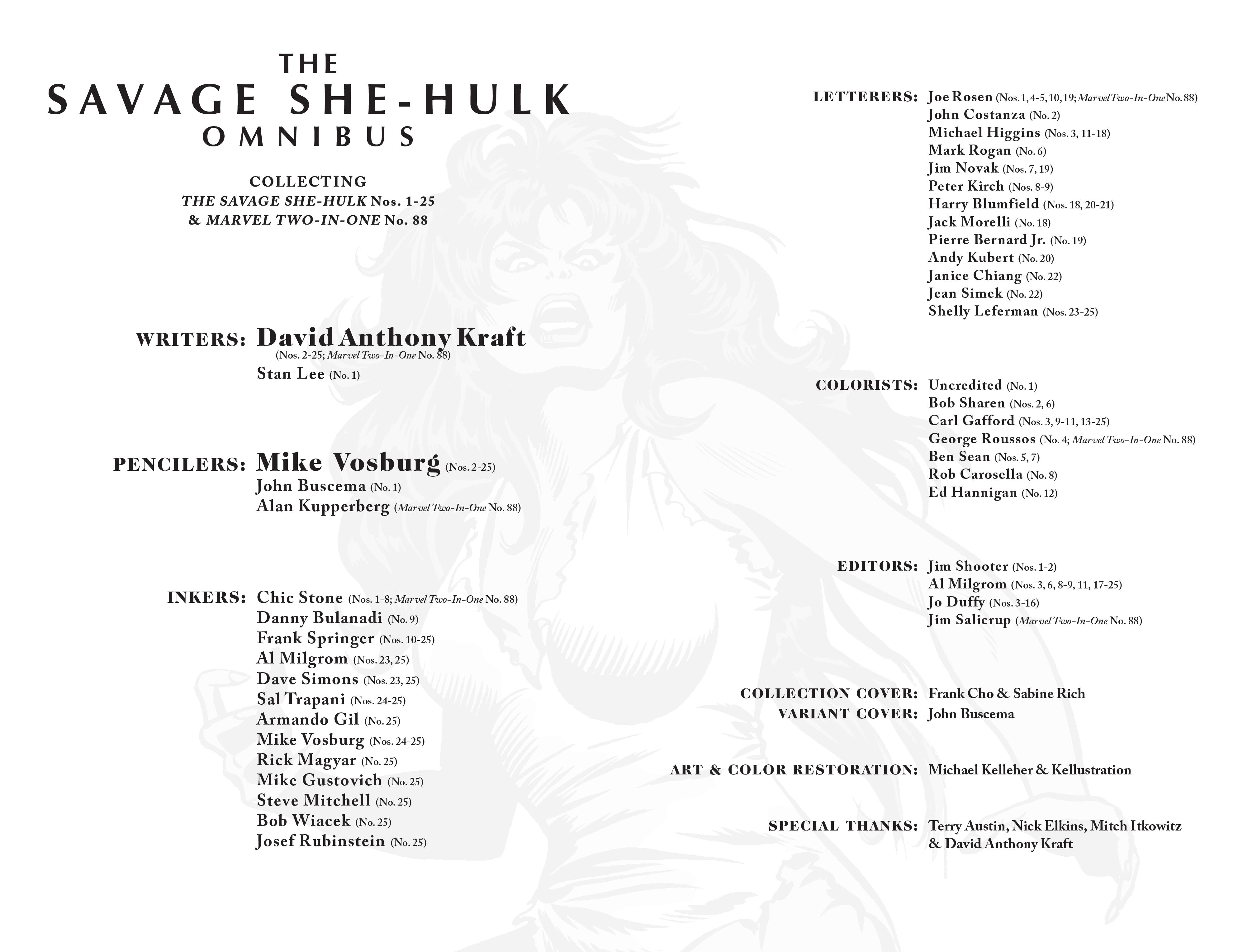 Read online The Savage She-Hulk Omnibus comic -  Issue # TPB (Part 1) - 4