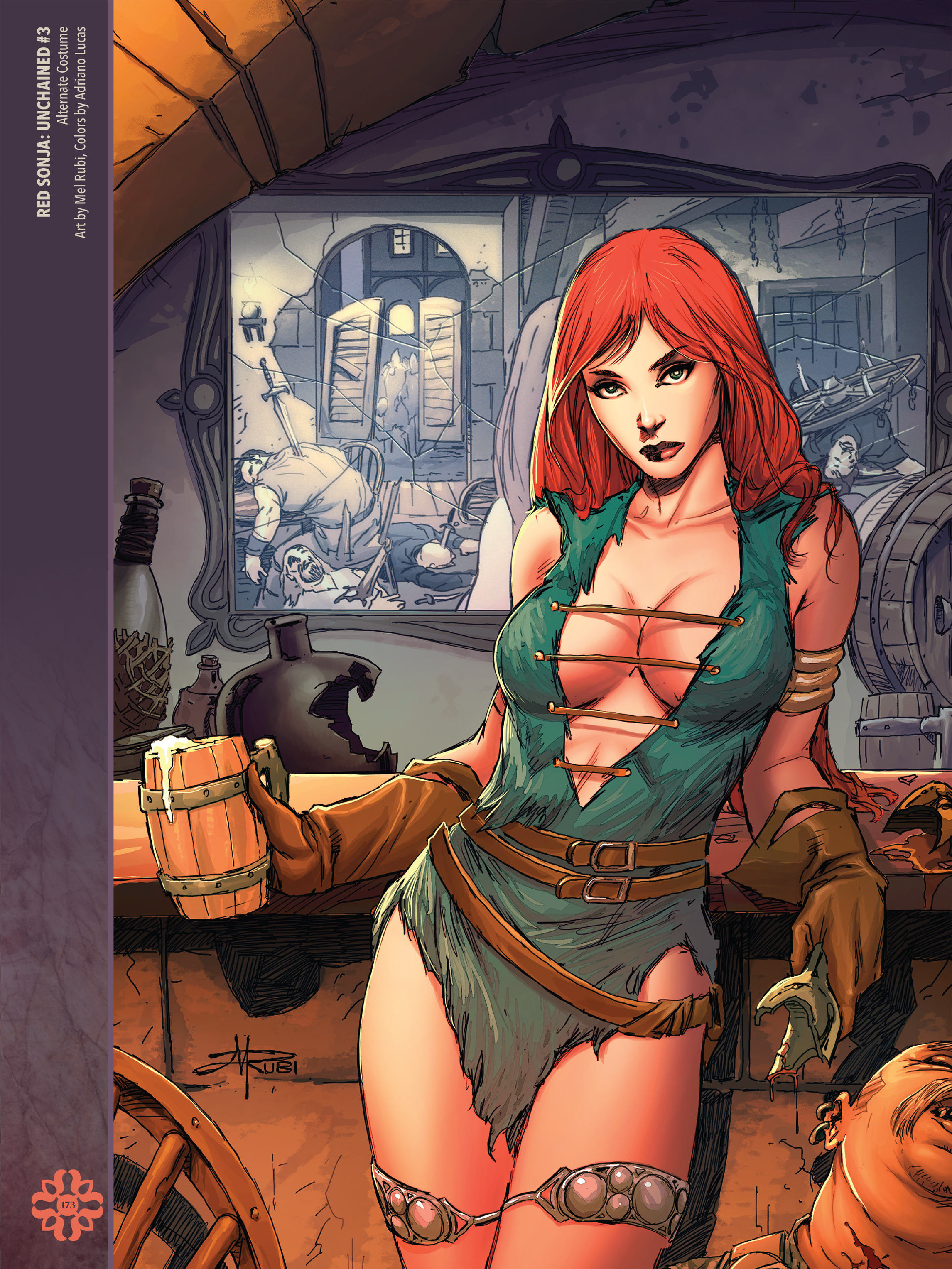 Read online The Art of Red Sonja comic -  Issue # TPB 2 (Part 2) - 74
