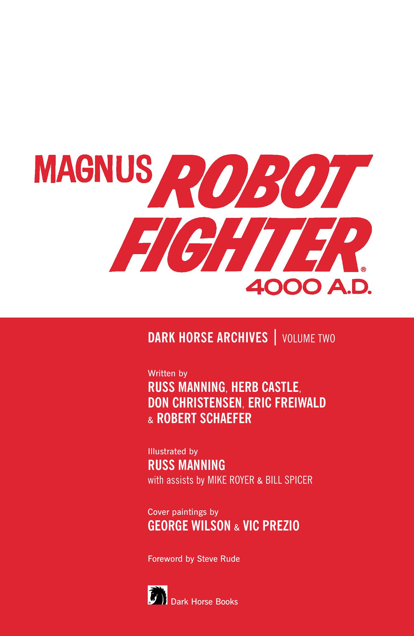 Read online Magnus, Robot Fighter Archives comic -  Issue # TPB 2 (Part 1) - 5