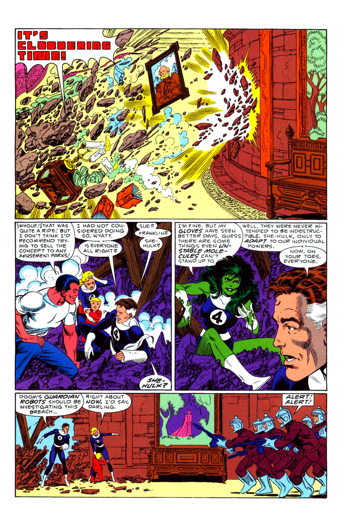 Read online Fantastic Four Visionaries: John Byrne comic -  Issue # TPB 6 - 95