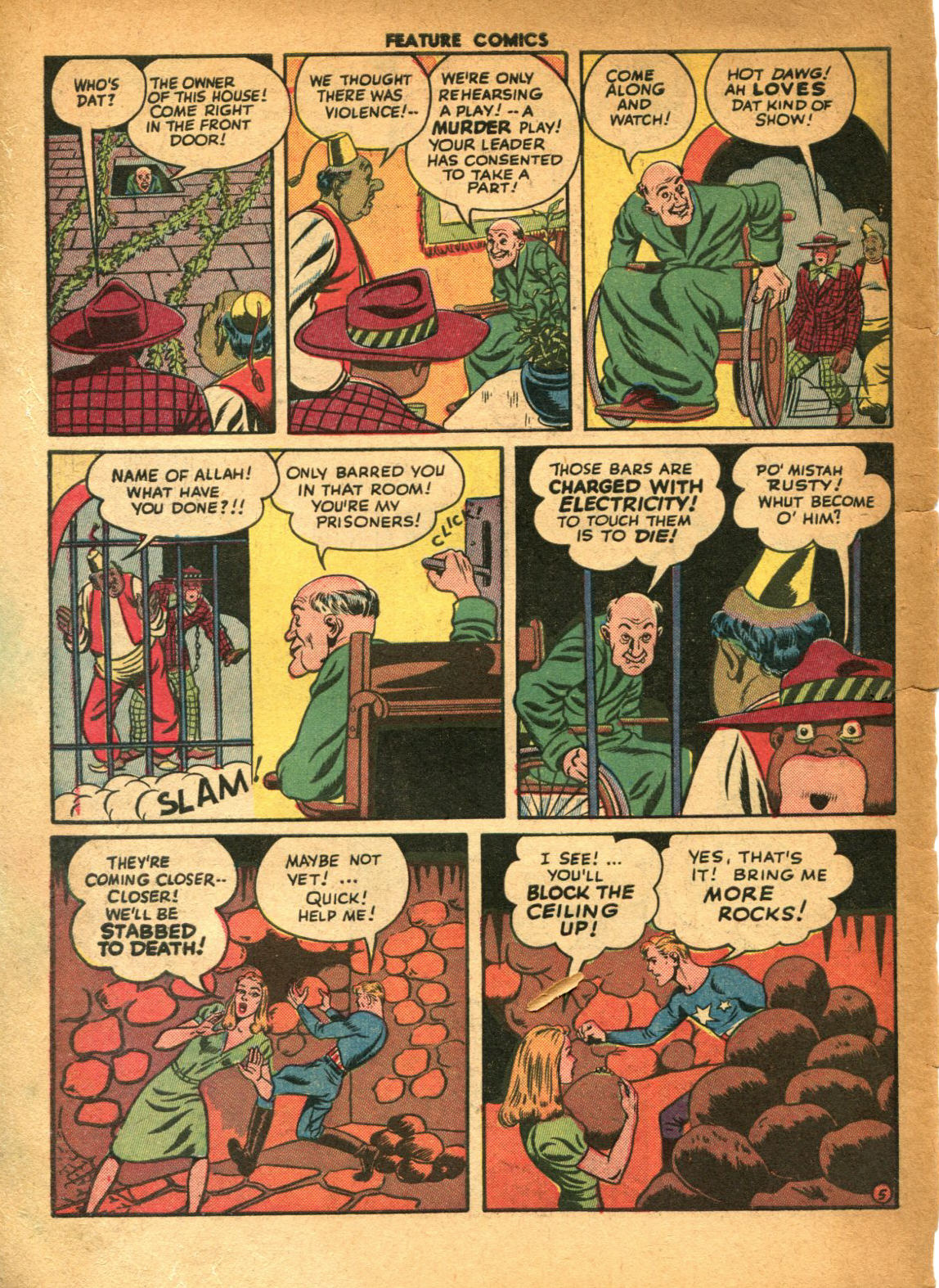 Read online Feature Comics comic -  Issue #80 - 56