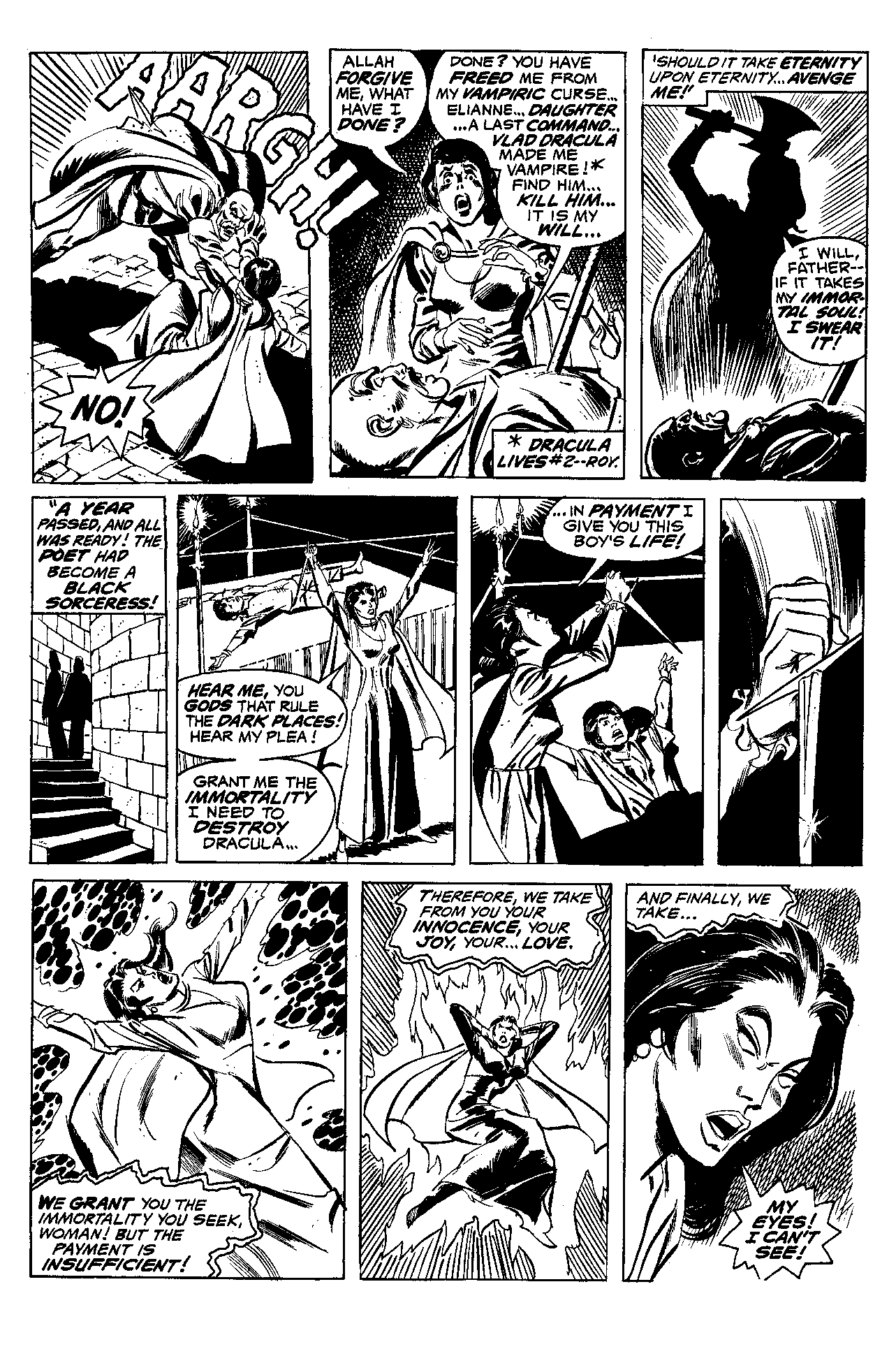 Read online Essential The Tomb of Dracula comic -  Issue # TPB 2 (Part 1) - 98