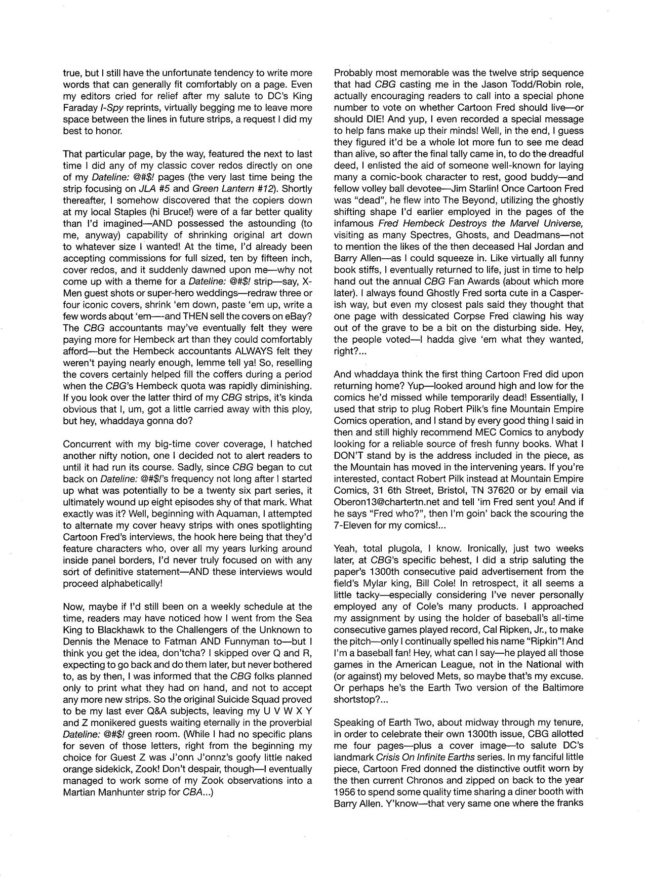 Read online The Nearly Complete Essential Hembeck Archives Omnibus comic -  Issue # TPB (Part 6) - 86