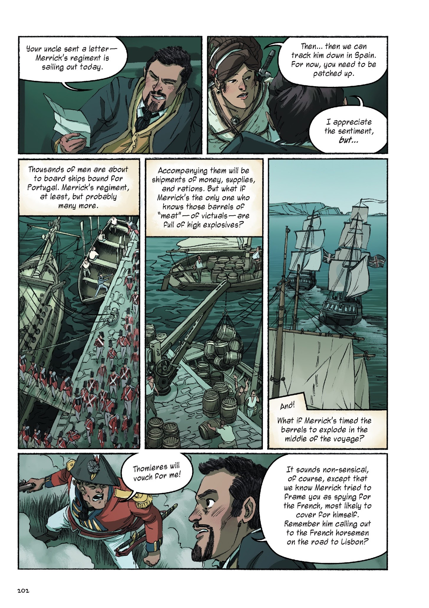 Read online Delilah Dirk and the King's Shilling comic -  Issue # TPB (Part 3) - 3