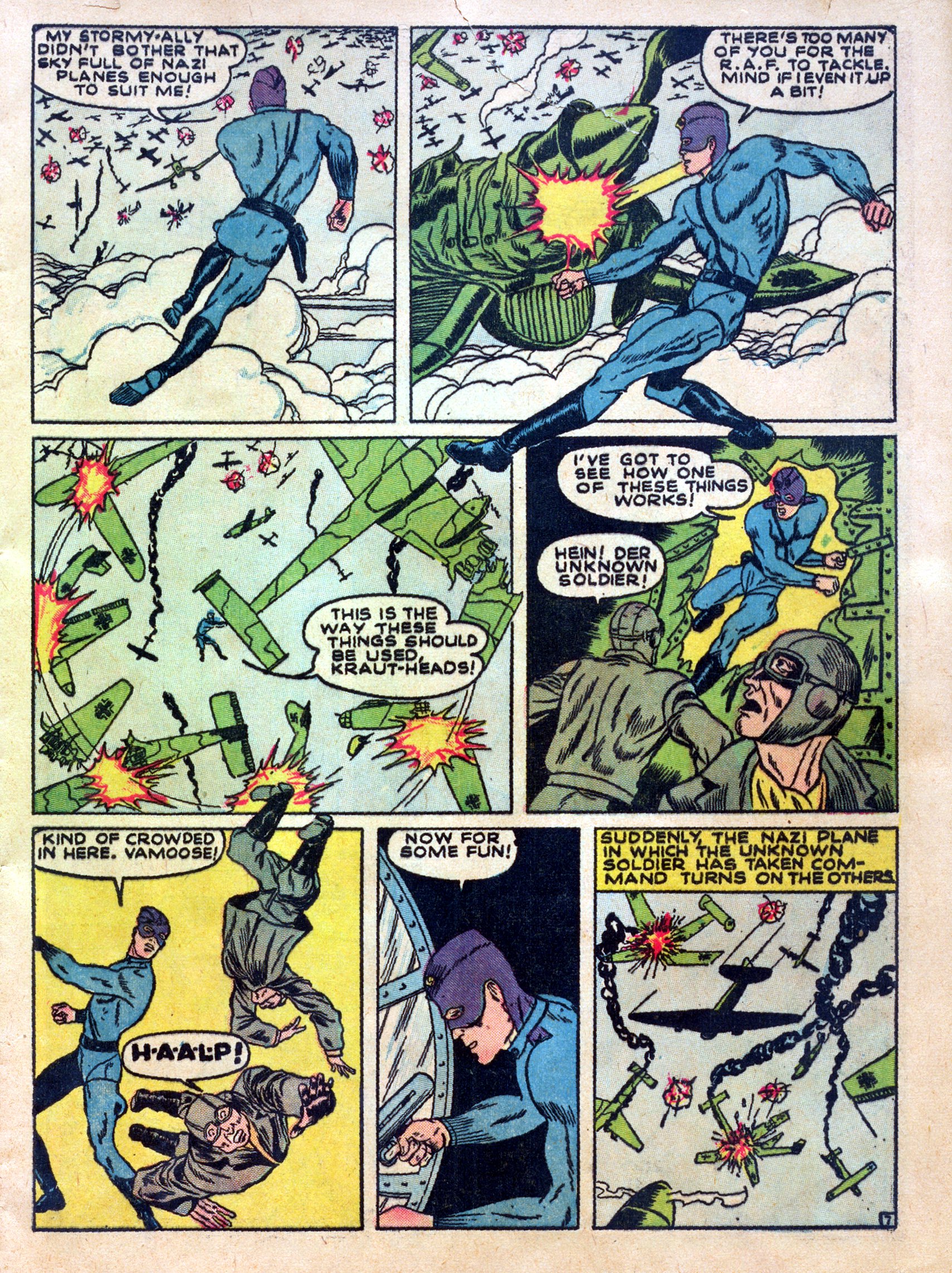 Read online Our Flag Comics comic -  Issue #1 - 9