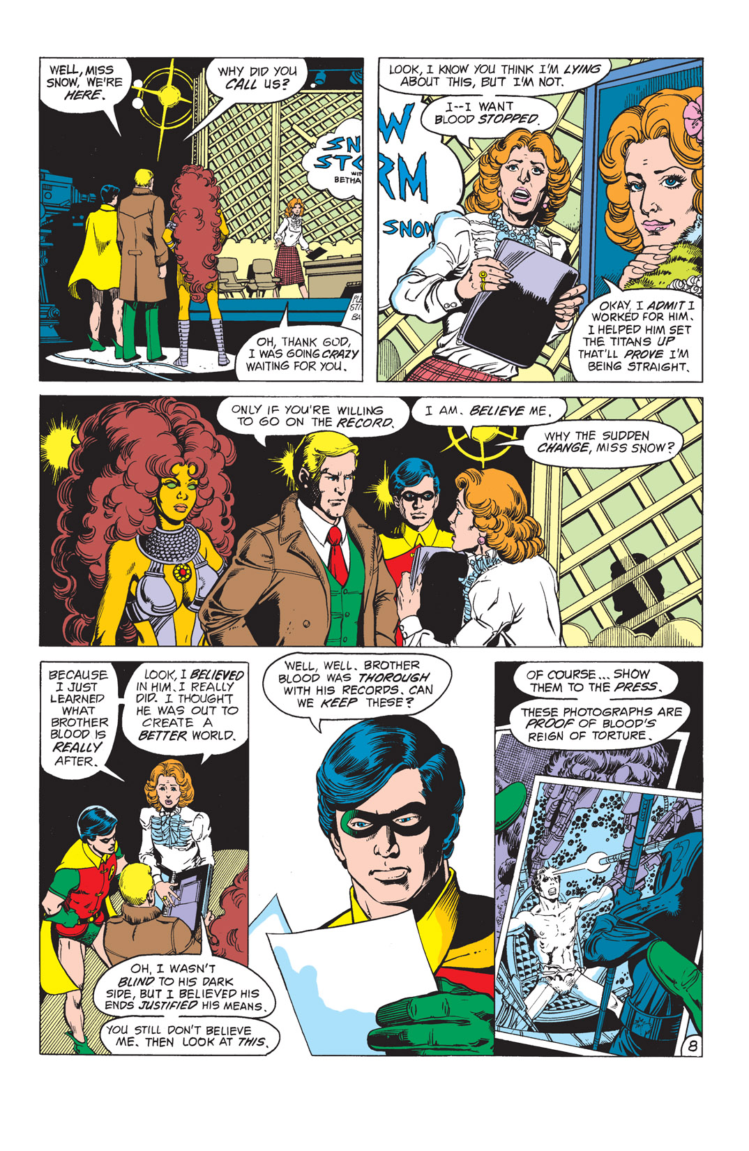 Read online The New Teen Titans (1980) comic -  Issue #30 - 9